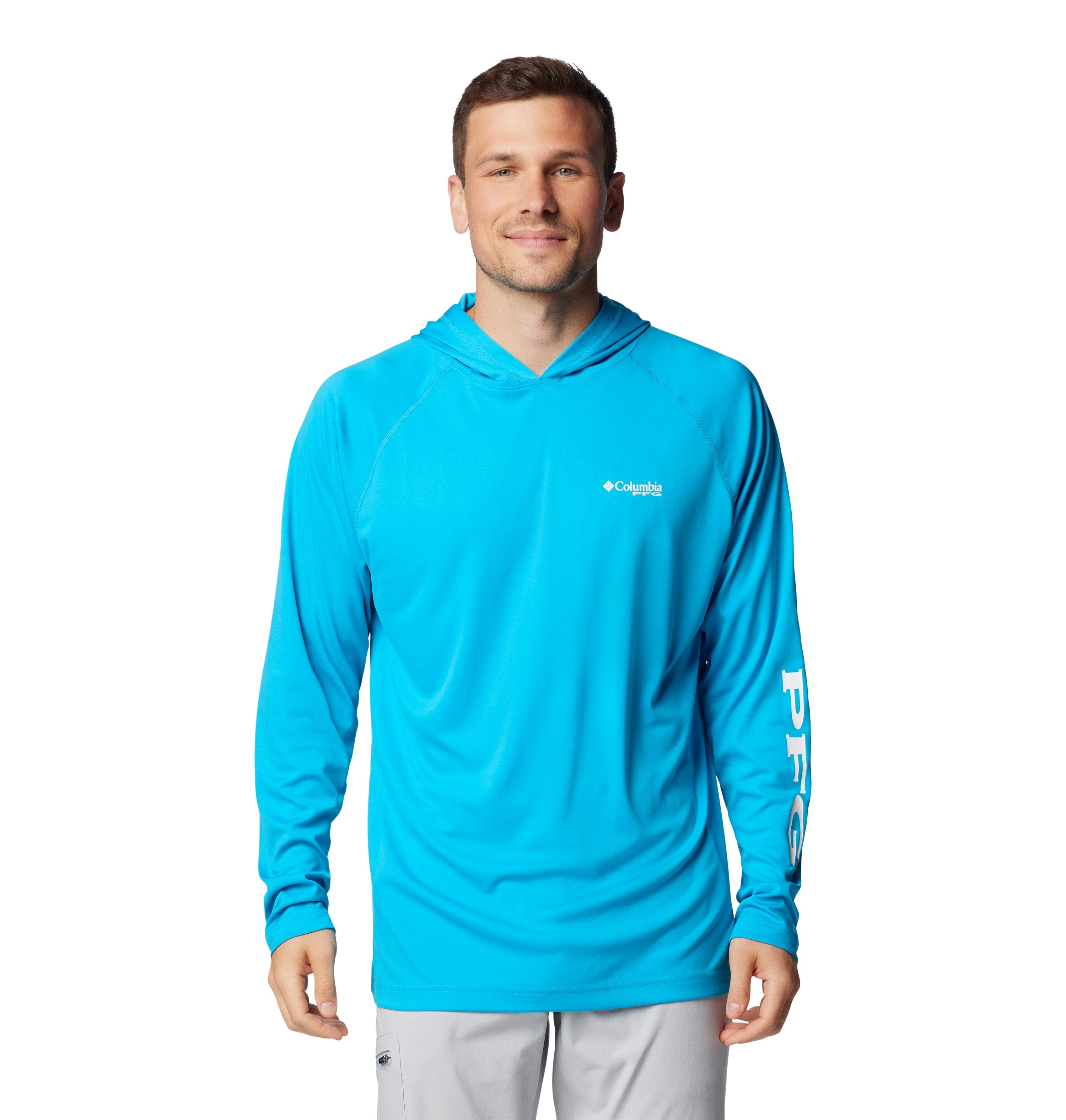 Playera con gorro para hombre Columbia Terminal Tackle