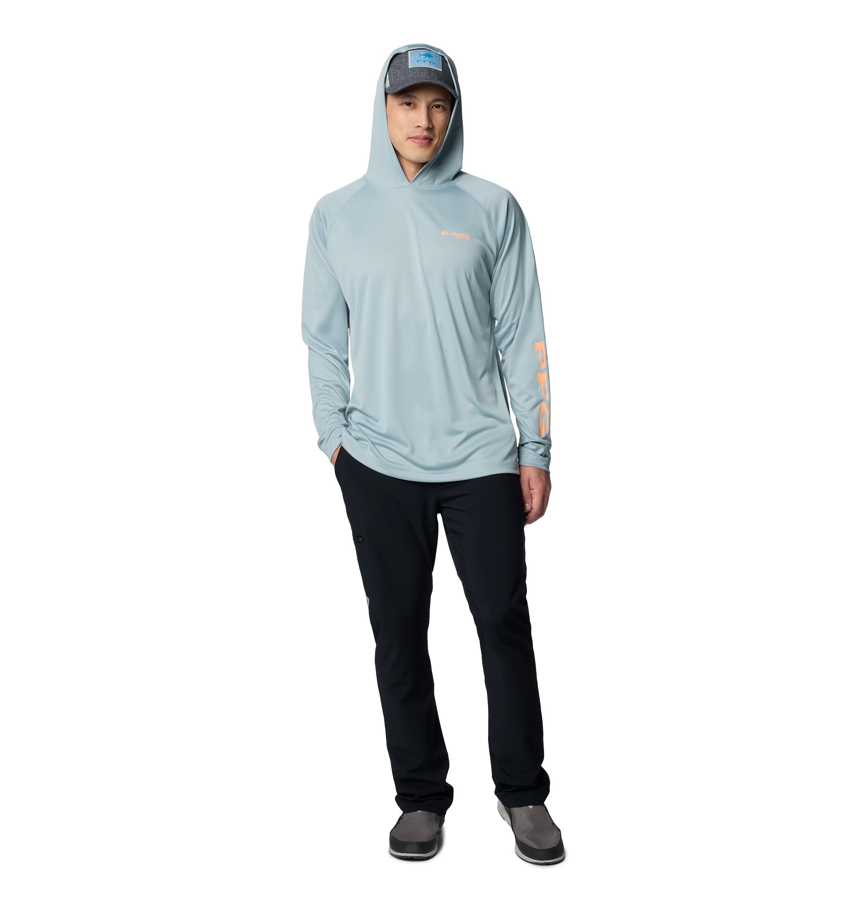 Playera con gorro para hombre Columbia Terminal Tackle