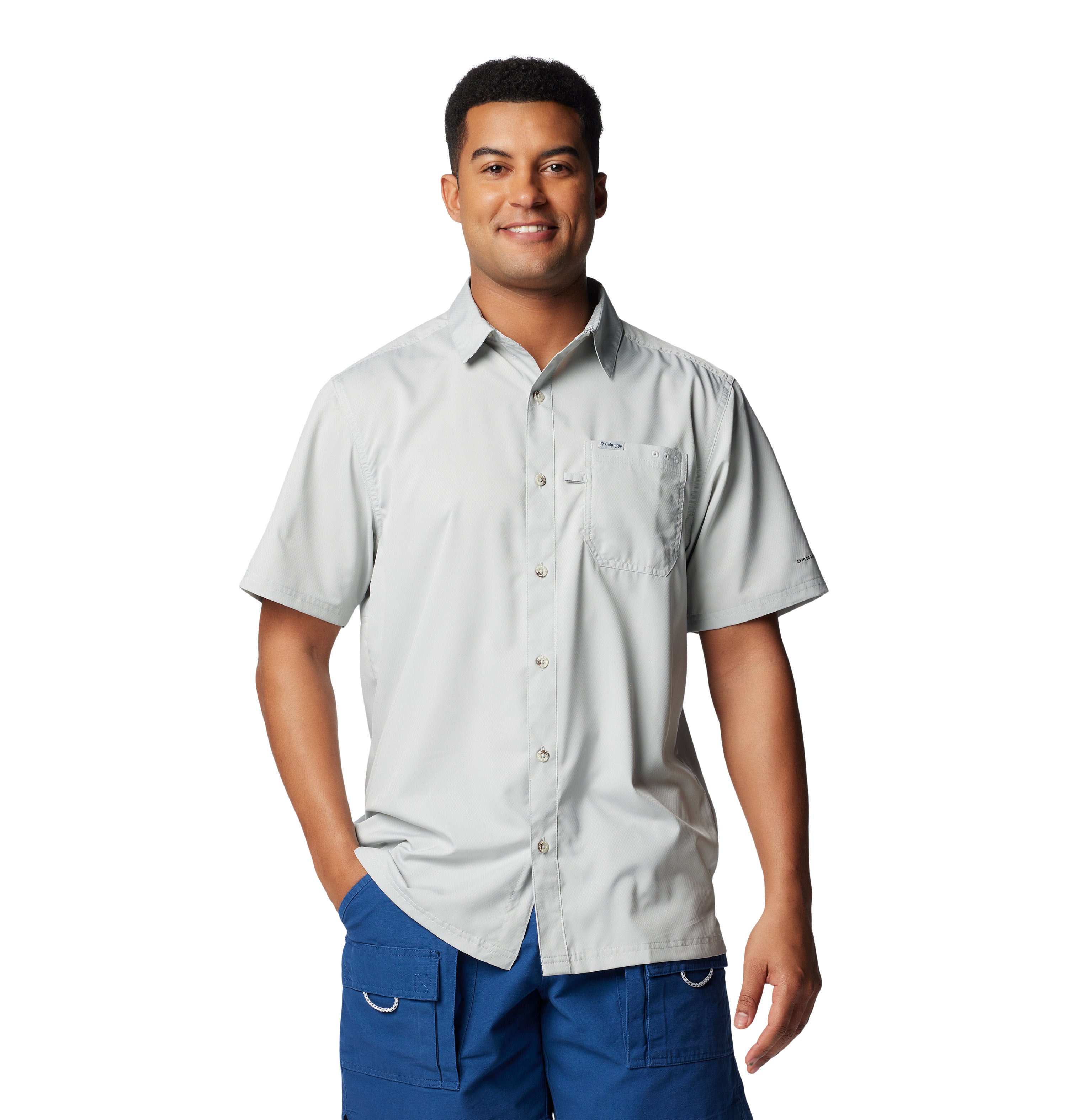Camisa de manga corta para hombre Columbia Slack Tide Camp