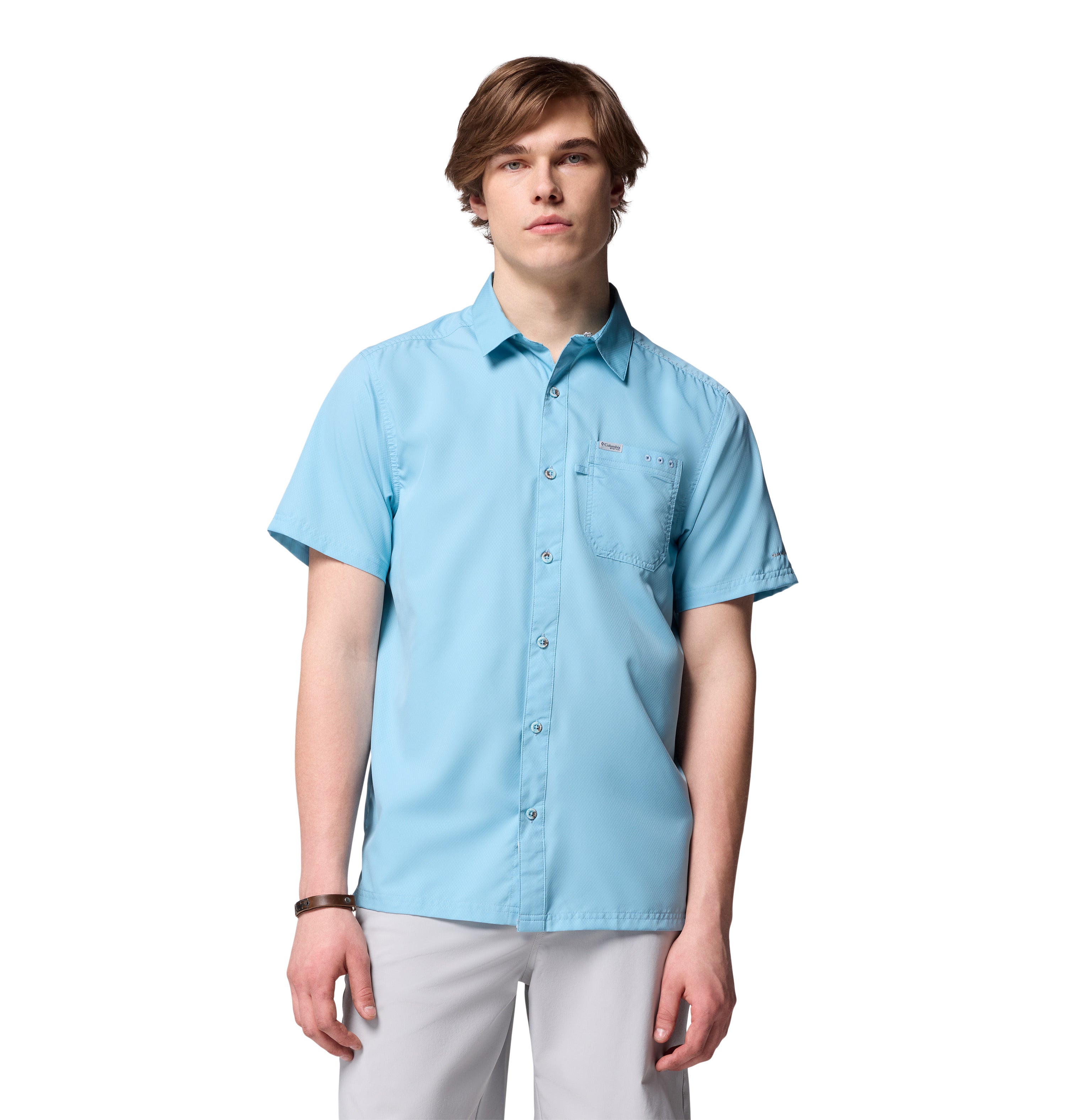 Camisa de manga corta para hombre Columbia Slack Tide Camp