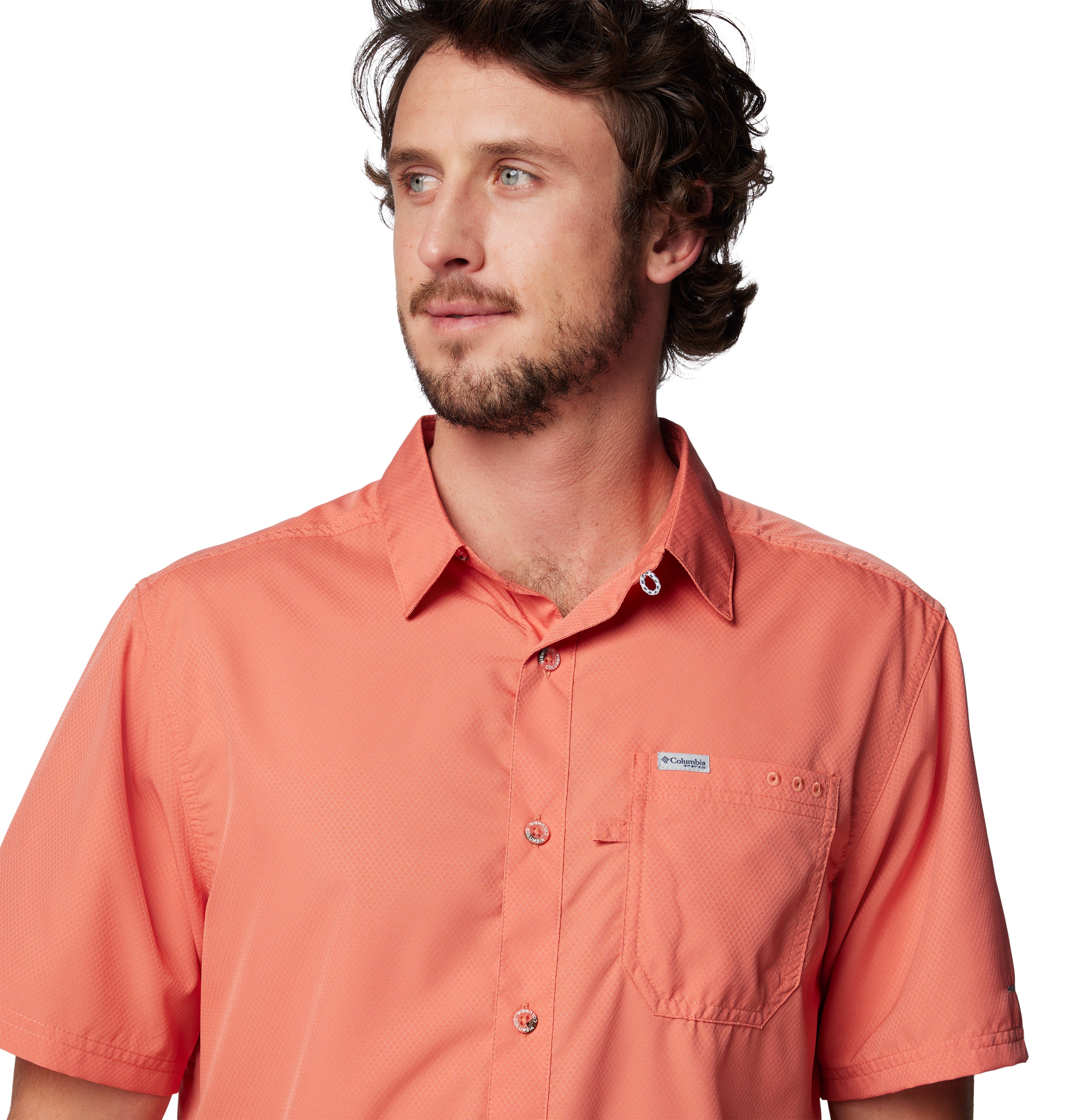 Camisa de manga corta para hombre Columbia Slack Tide Camp