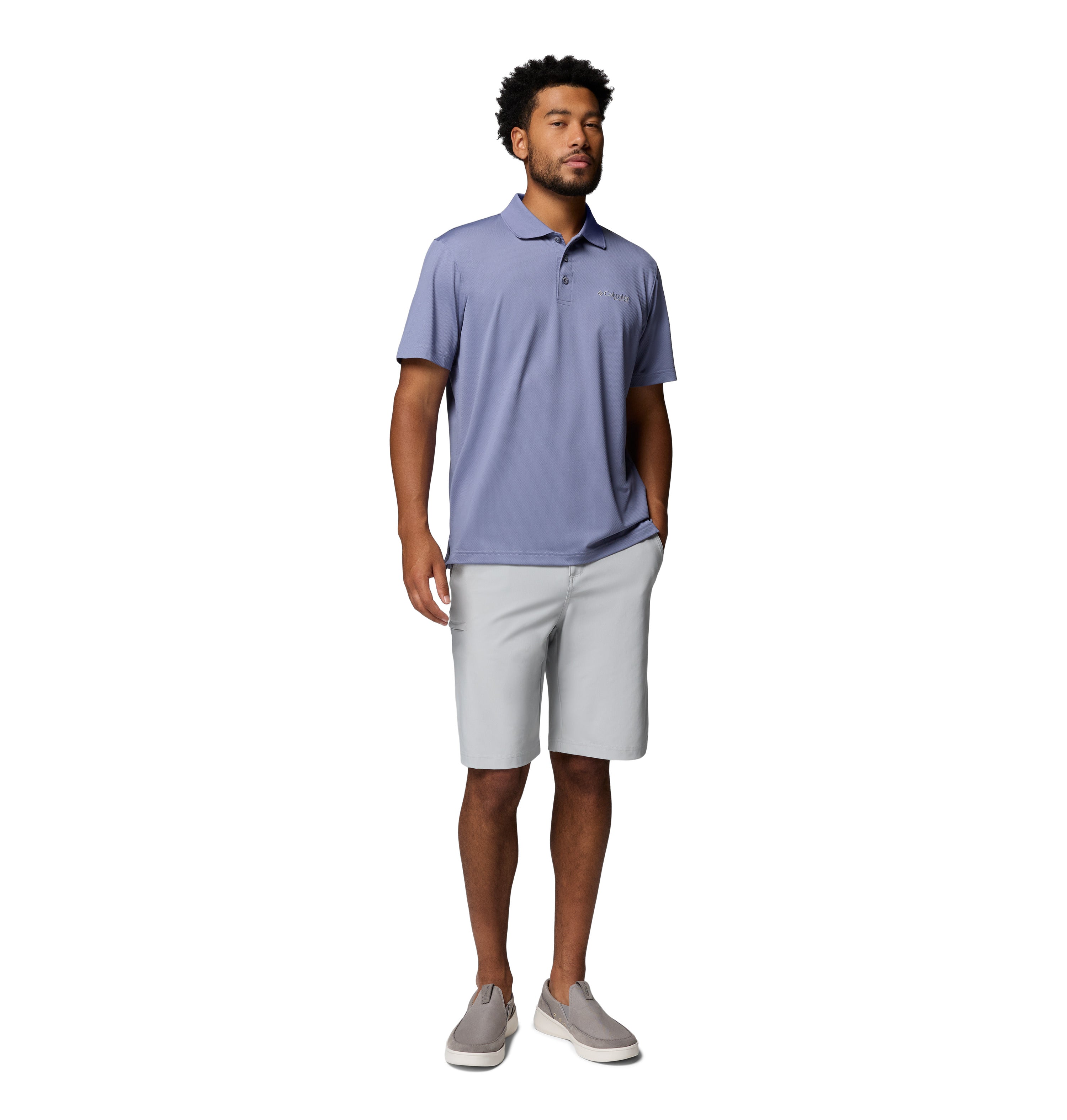 Playera para hombre Tipo Polo Columbia Skiff Cast Polo