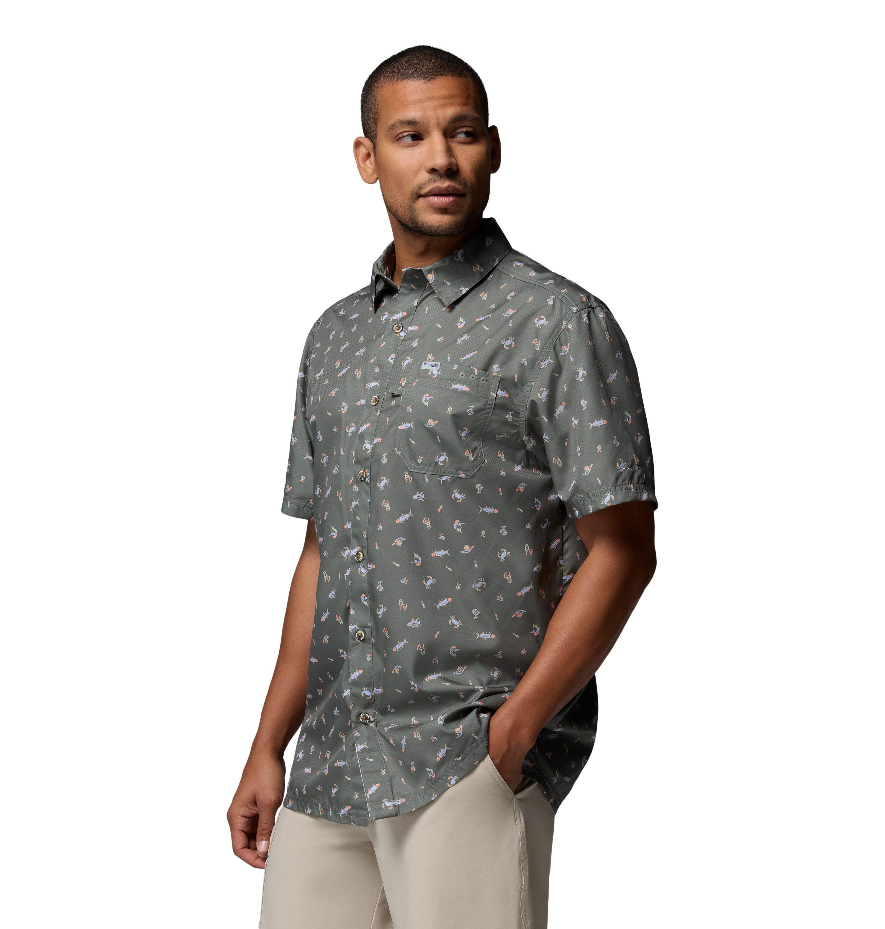 Camisa para Hombre Columbia Super Slack Tide Camp Shirt