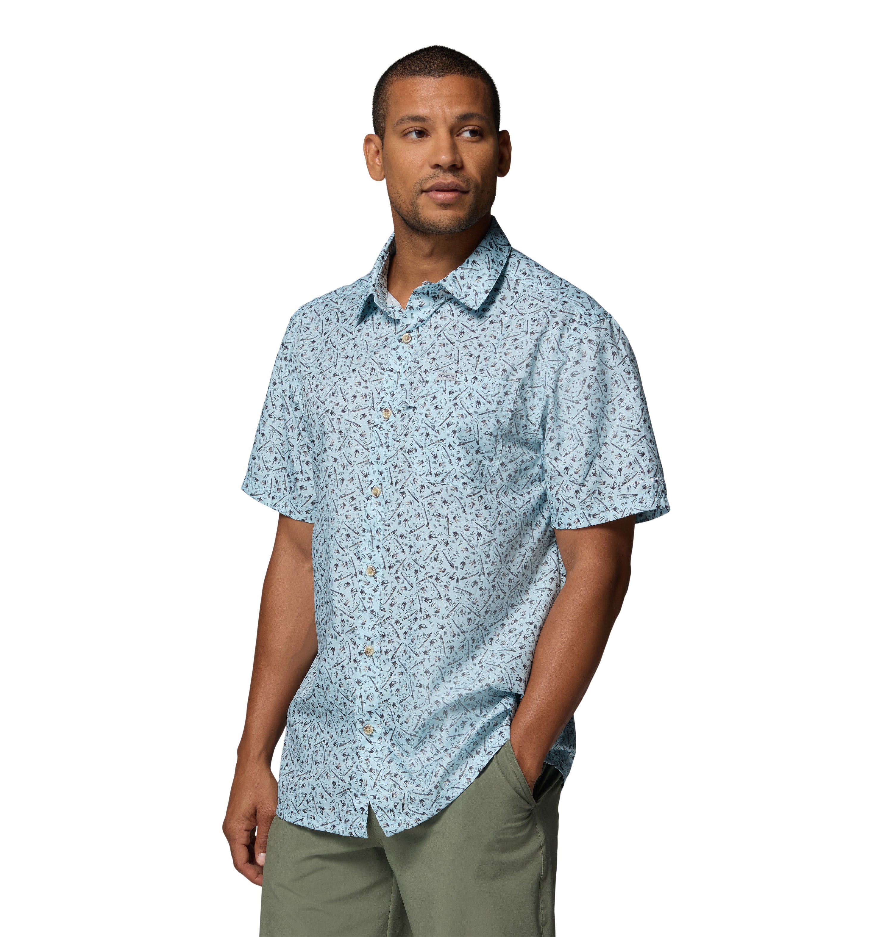 Camisa para Hombre Columbia Super Slack Tide Camp Shirt