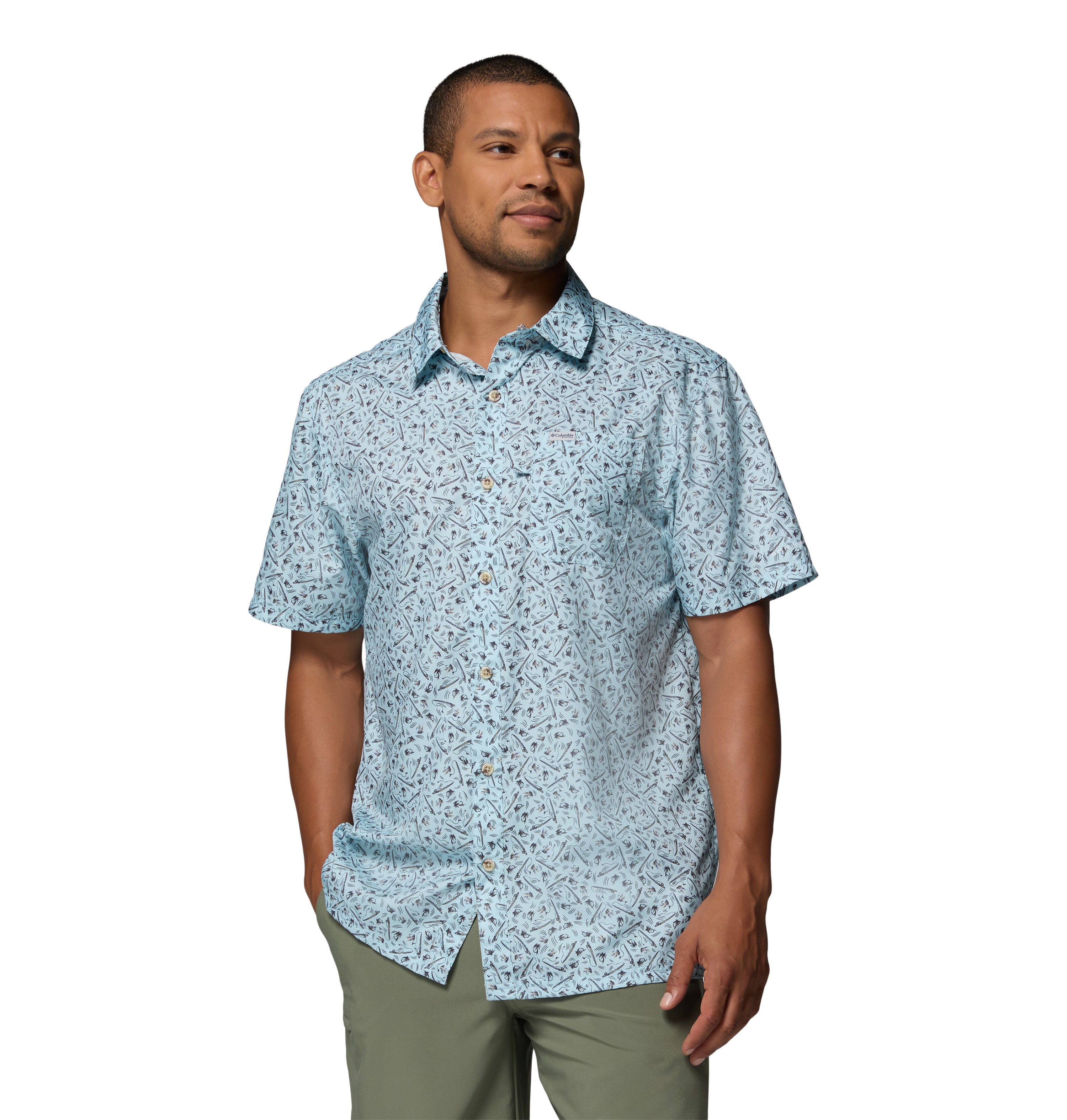 Camisa para Hombre Columbia Super Slack Tide Camp Shirt