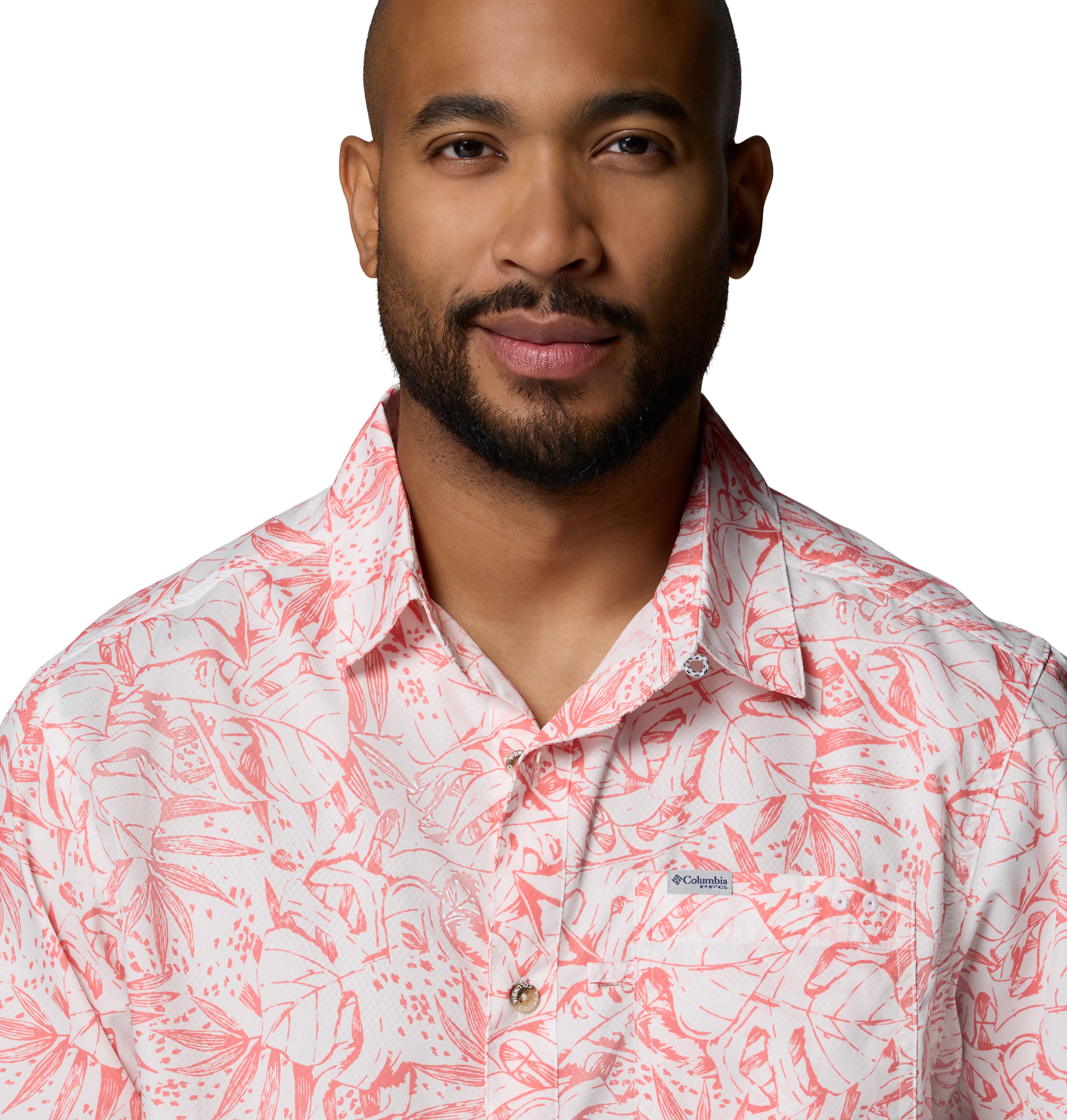 Camisa para Hombre Manga corta Columbia Super Slack Tide Camp Shirt
