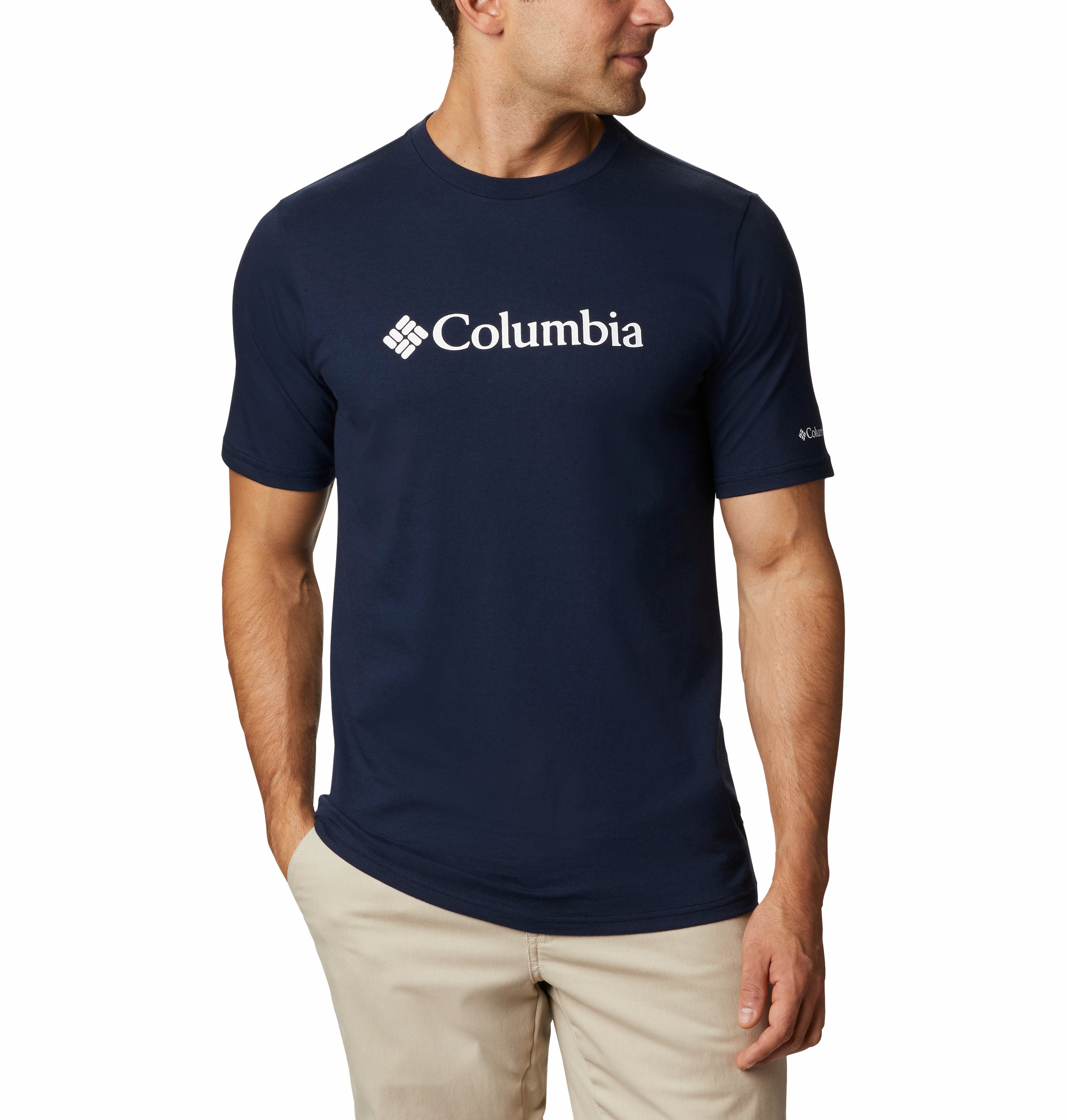 Playera de manga corta para hombre Columbia CSC Basic Logo