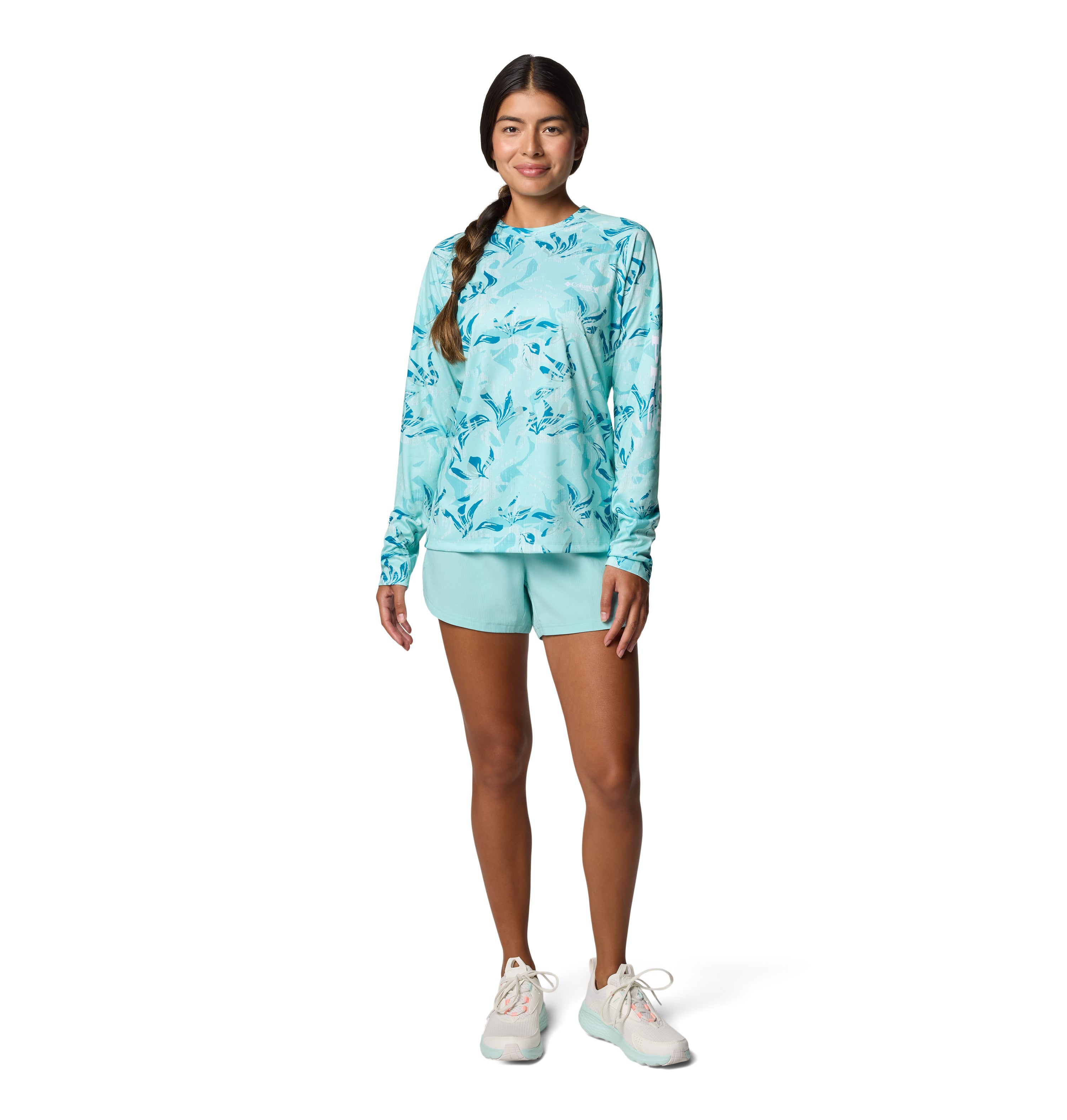 Playera de manga larga para mujer Columbia Super Tidal Tee