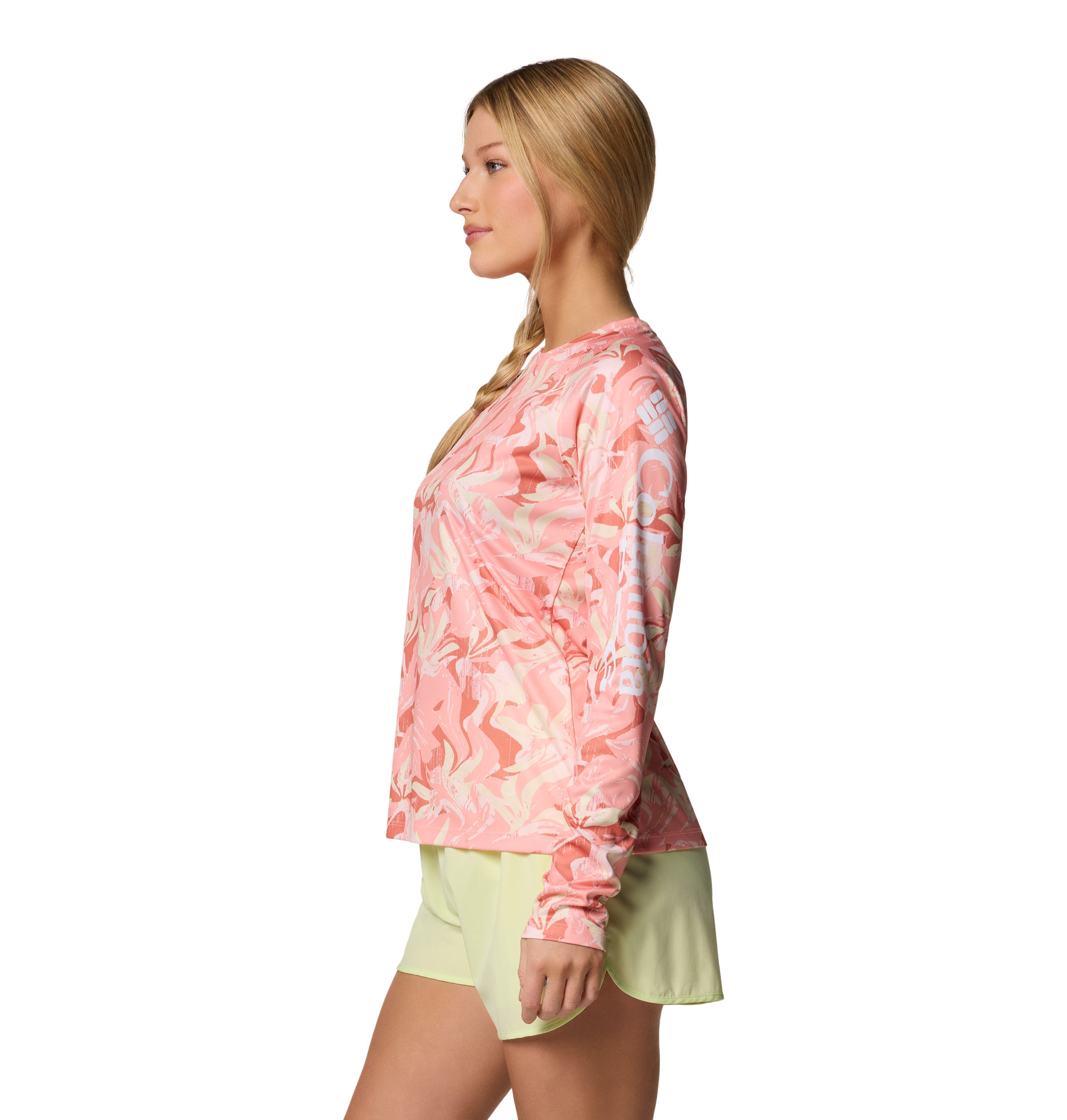 Playera de manga larga para mujer Columbia Super Tidal Tee