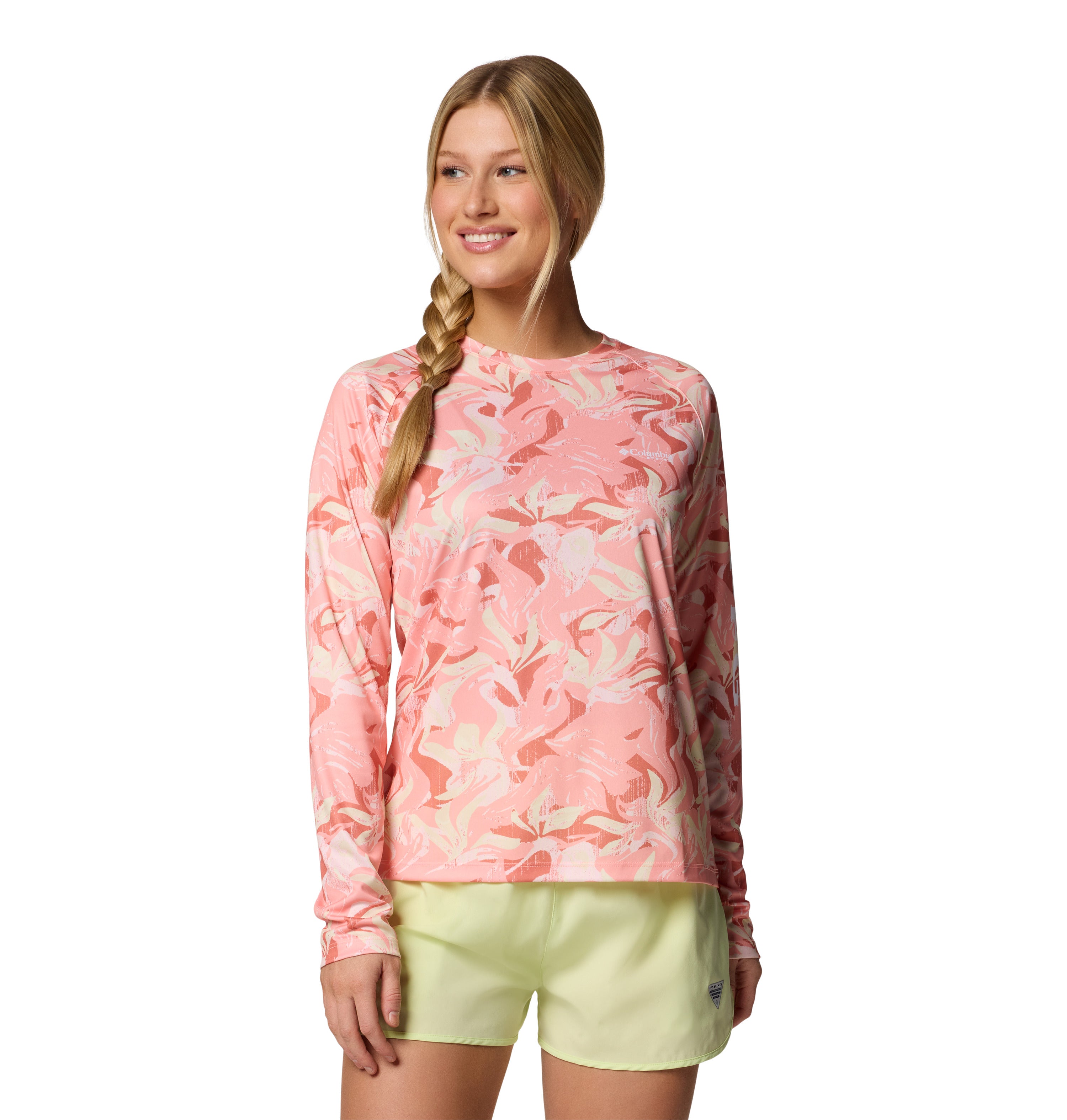 Playera de manga larga para mujer Columbia Super Tidal Tee