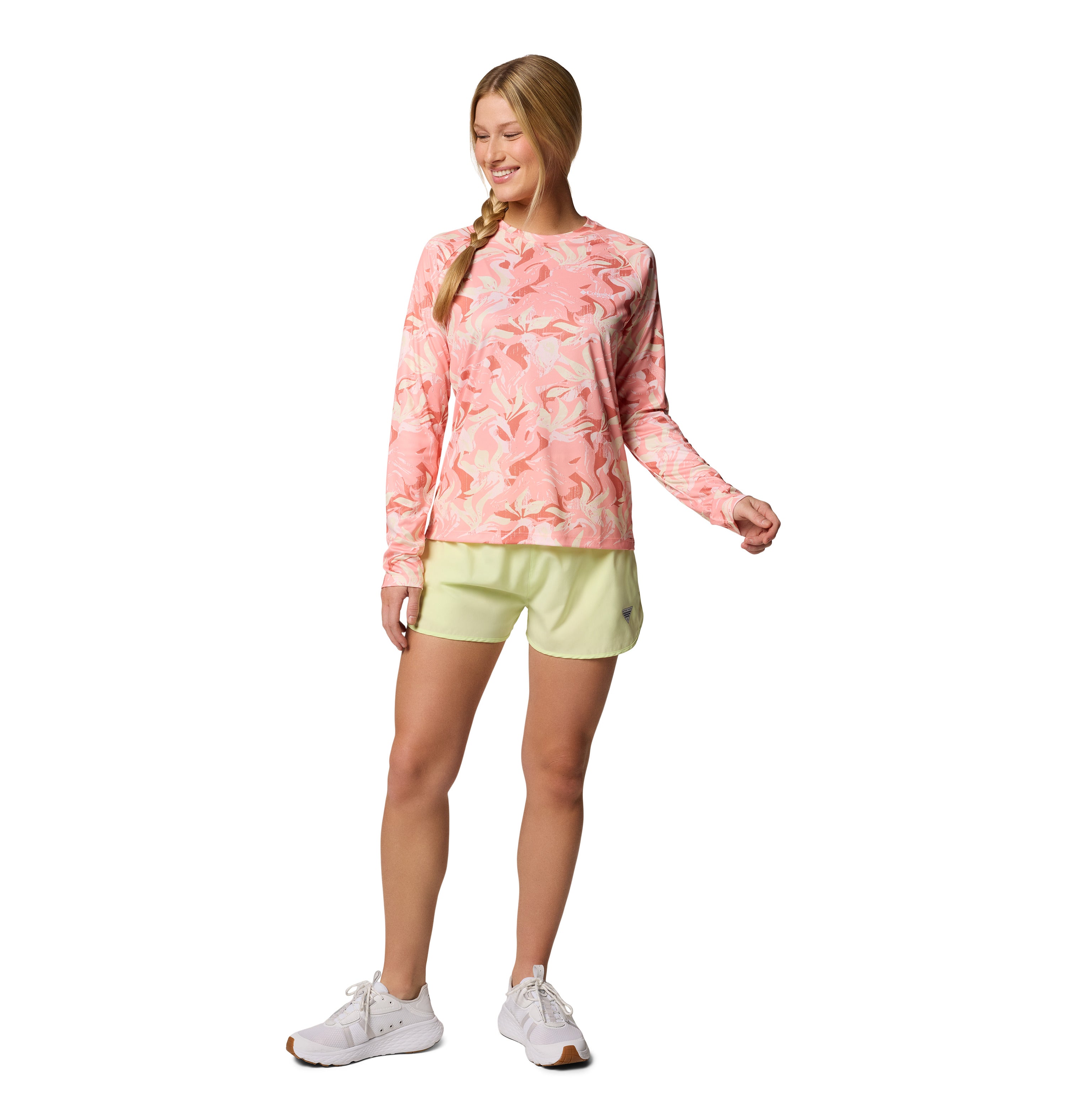 Playera de manga larga para mujer Columbia Super Tidal Tee