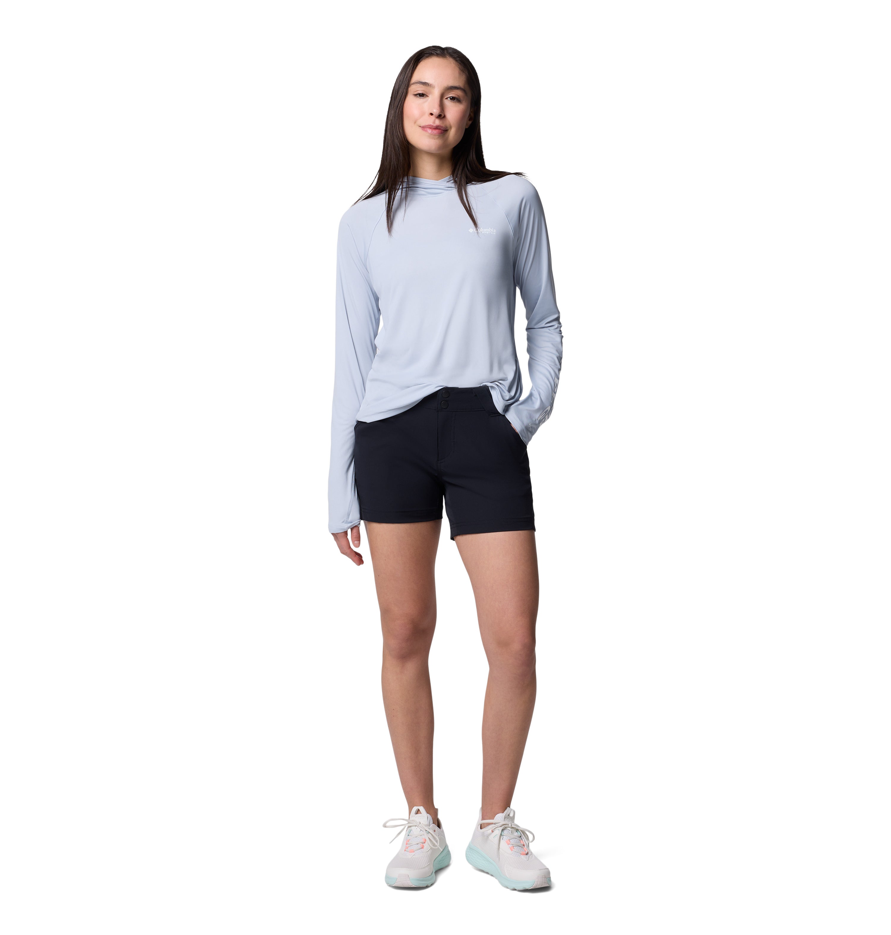 Short para mujer Columbia PFG Coral Point III