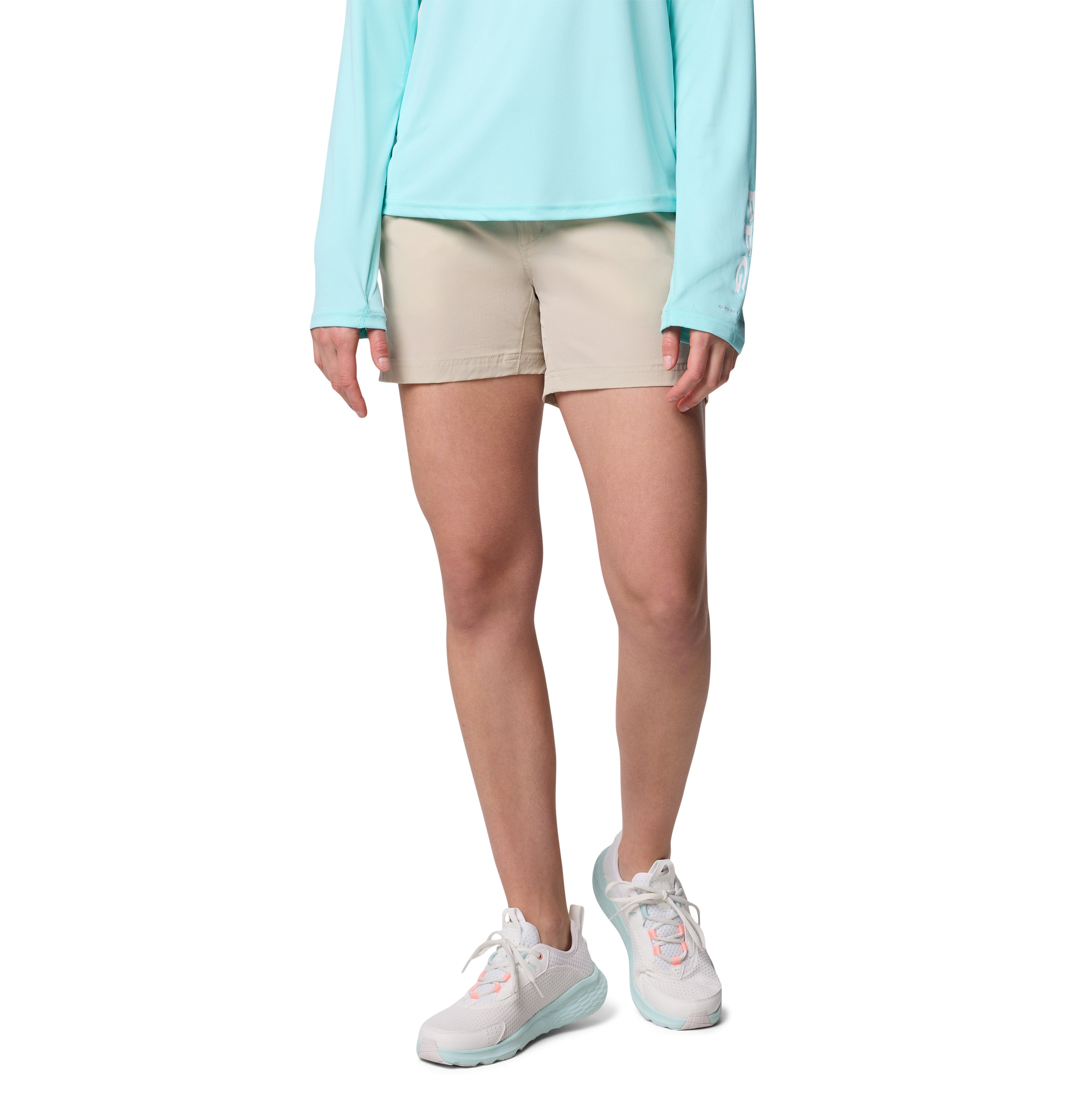 Short para mujer Columbia PFG Coral Point III