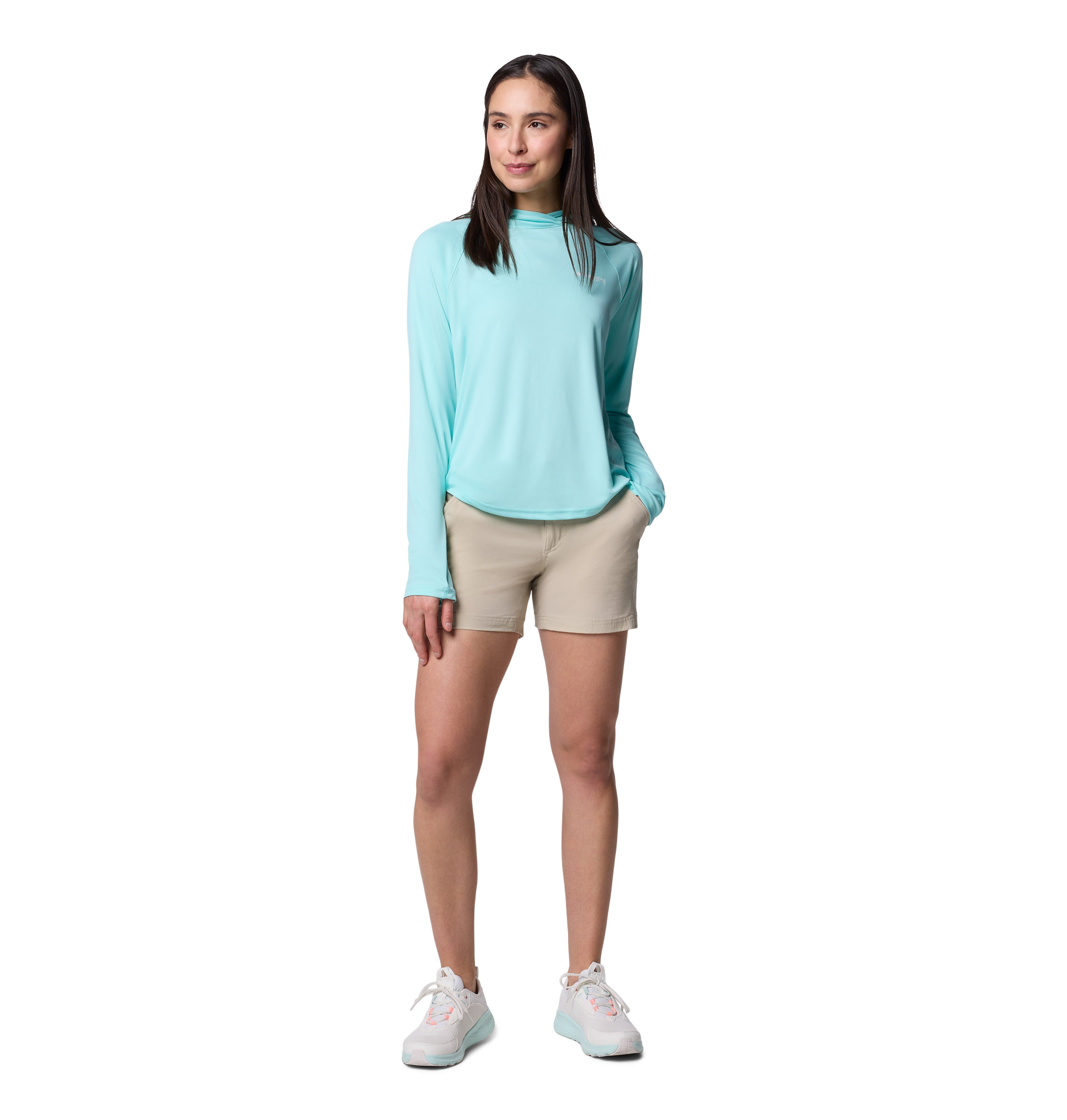 Short para mujer Columbia PFG Coral Point III