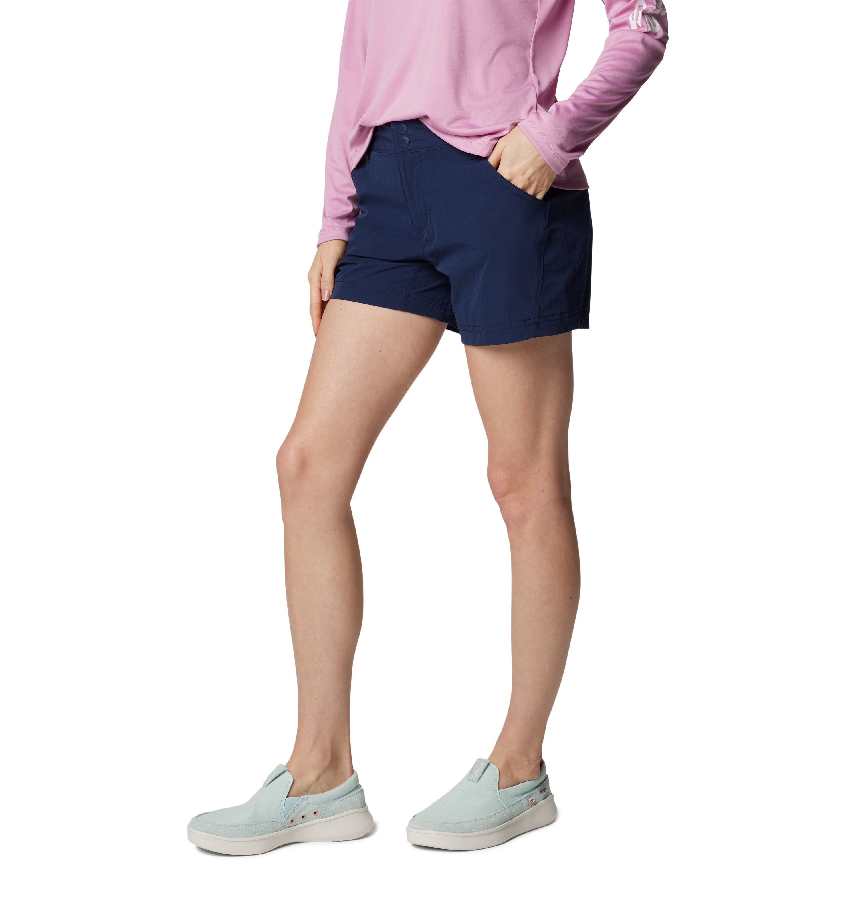 Short para mujer Columbia PFG Coral Point III