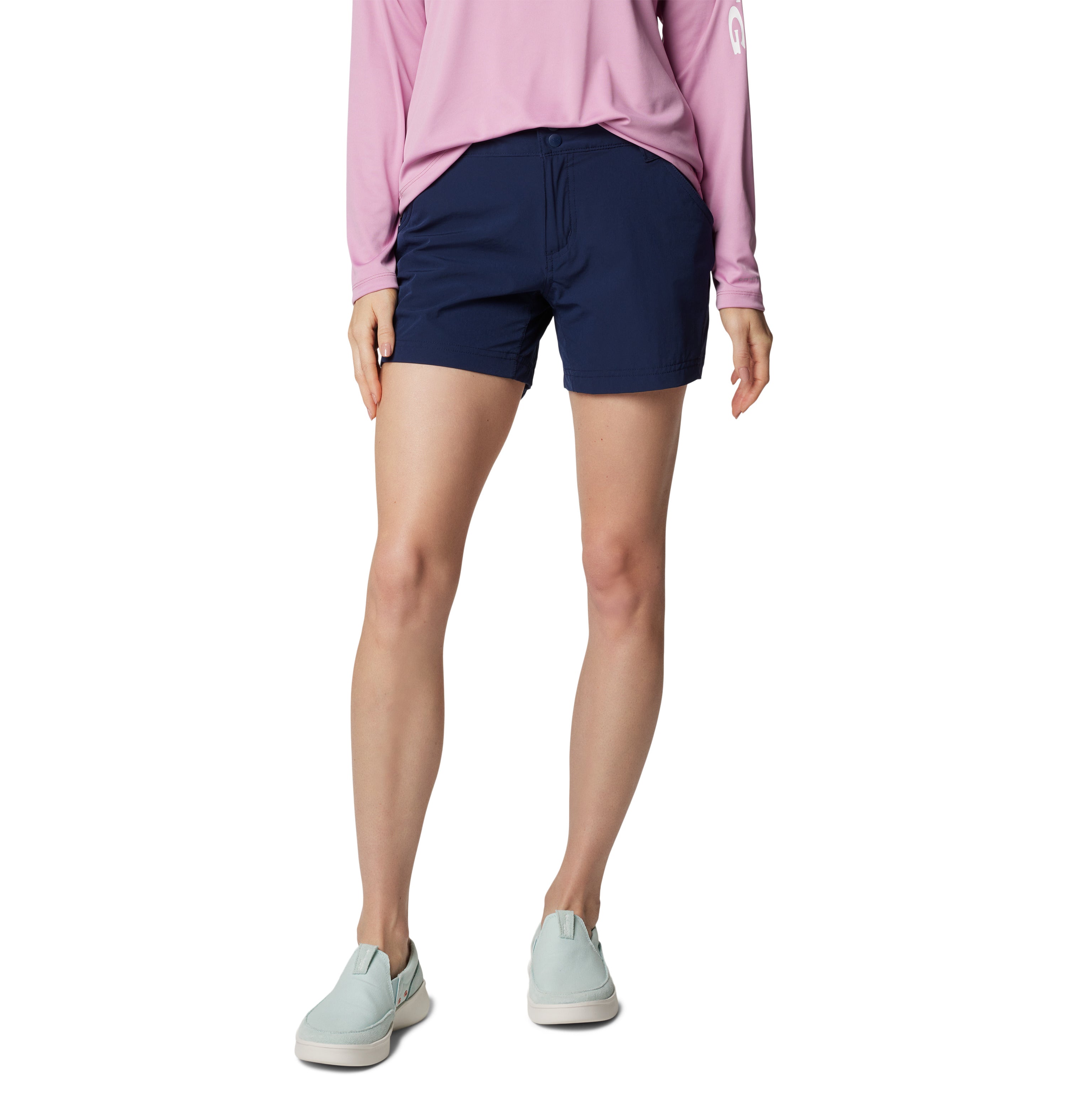 Short para mujer Columbia PFG Coral Point III