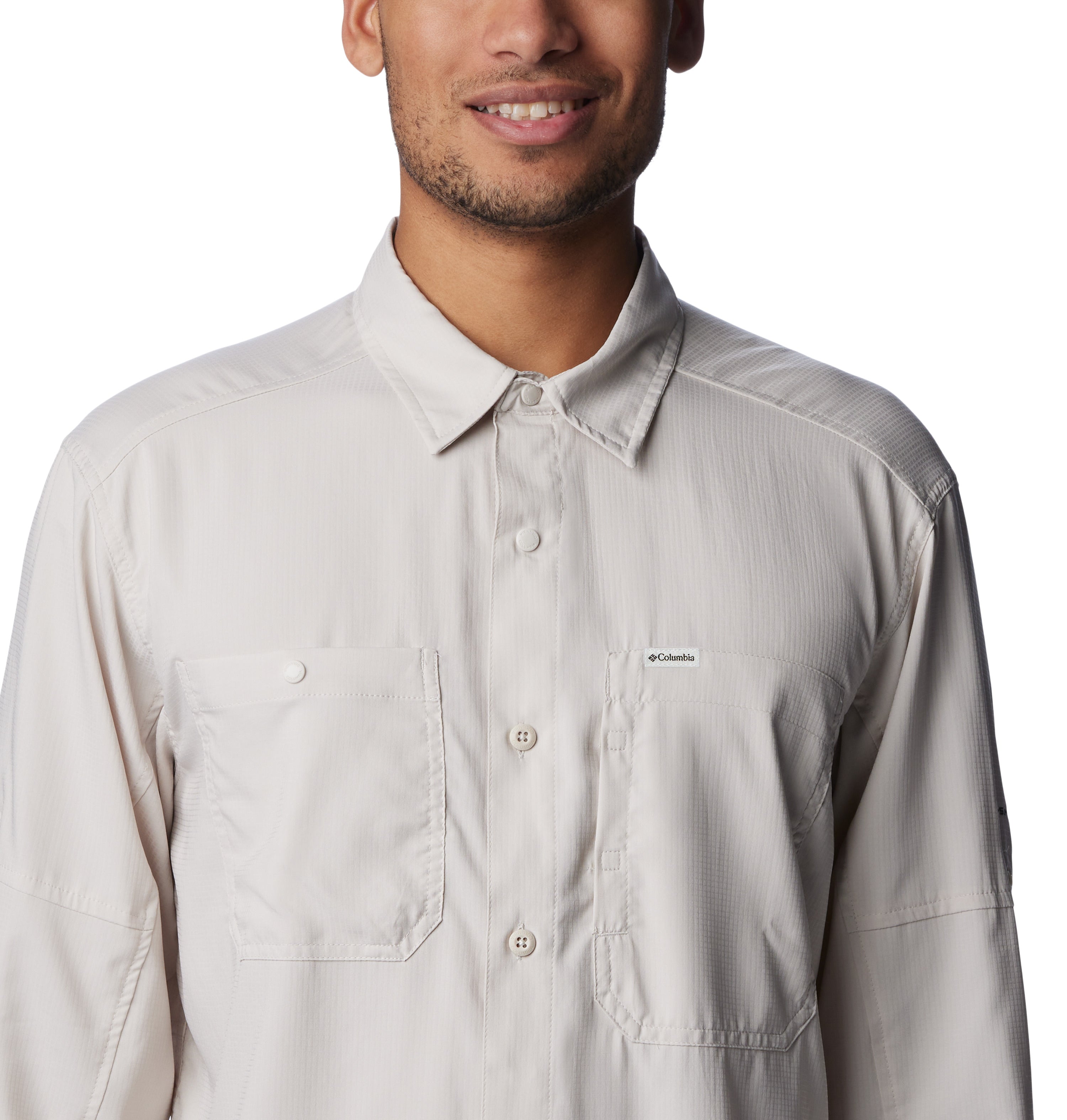Camisa de manga larga para hombre Columbia Silver Ridge Utility Lite