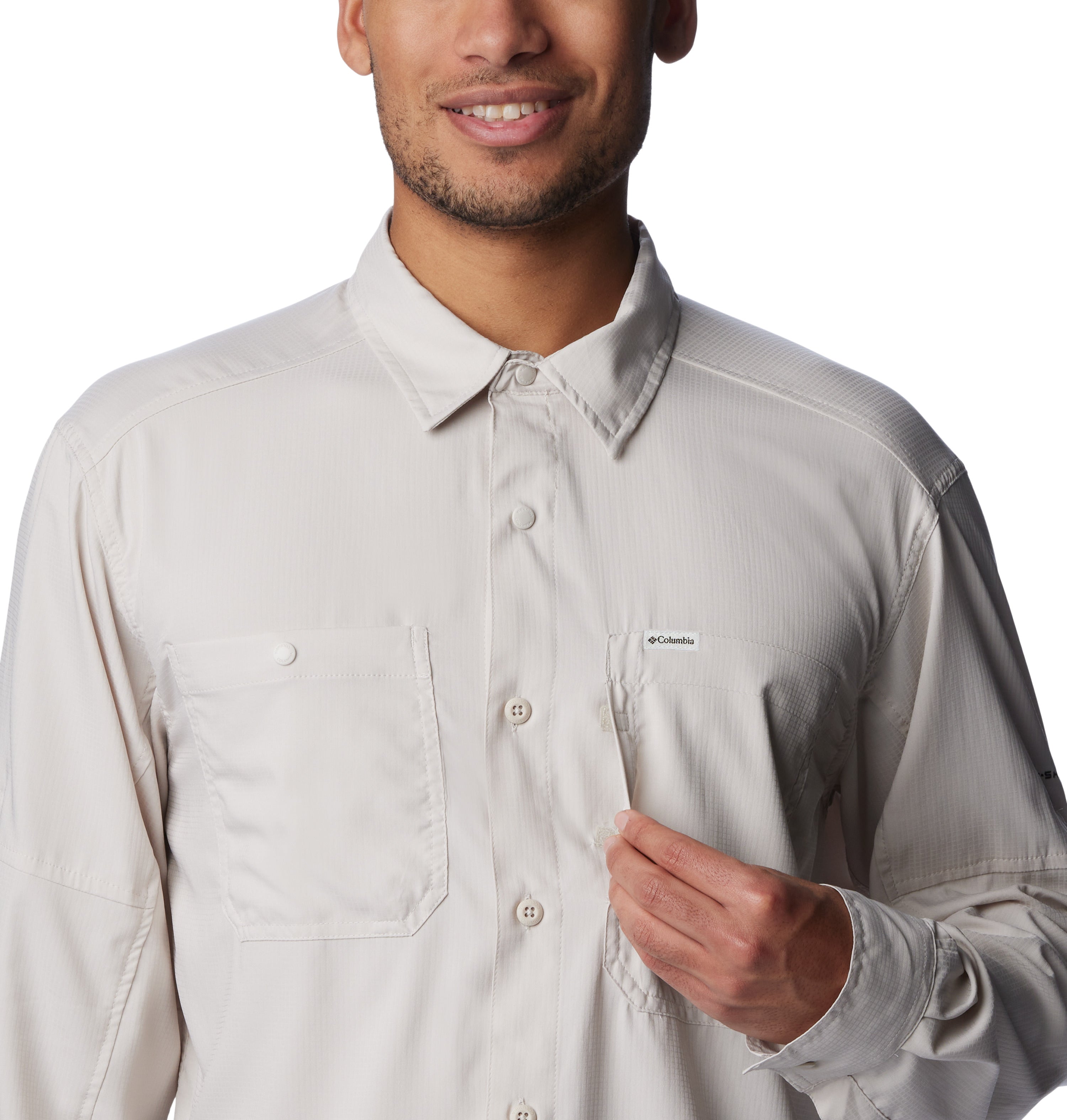 Camisa de manga larga para hombre Columbia Silver Ridge Utility Lite