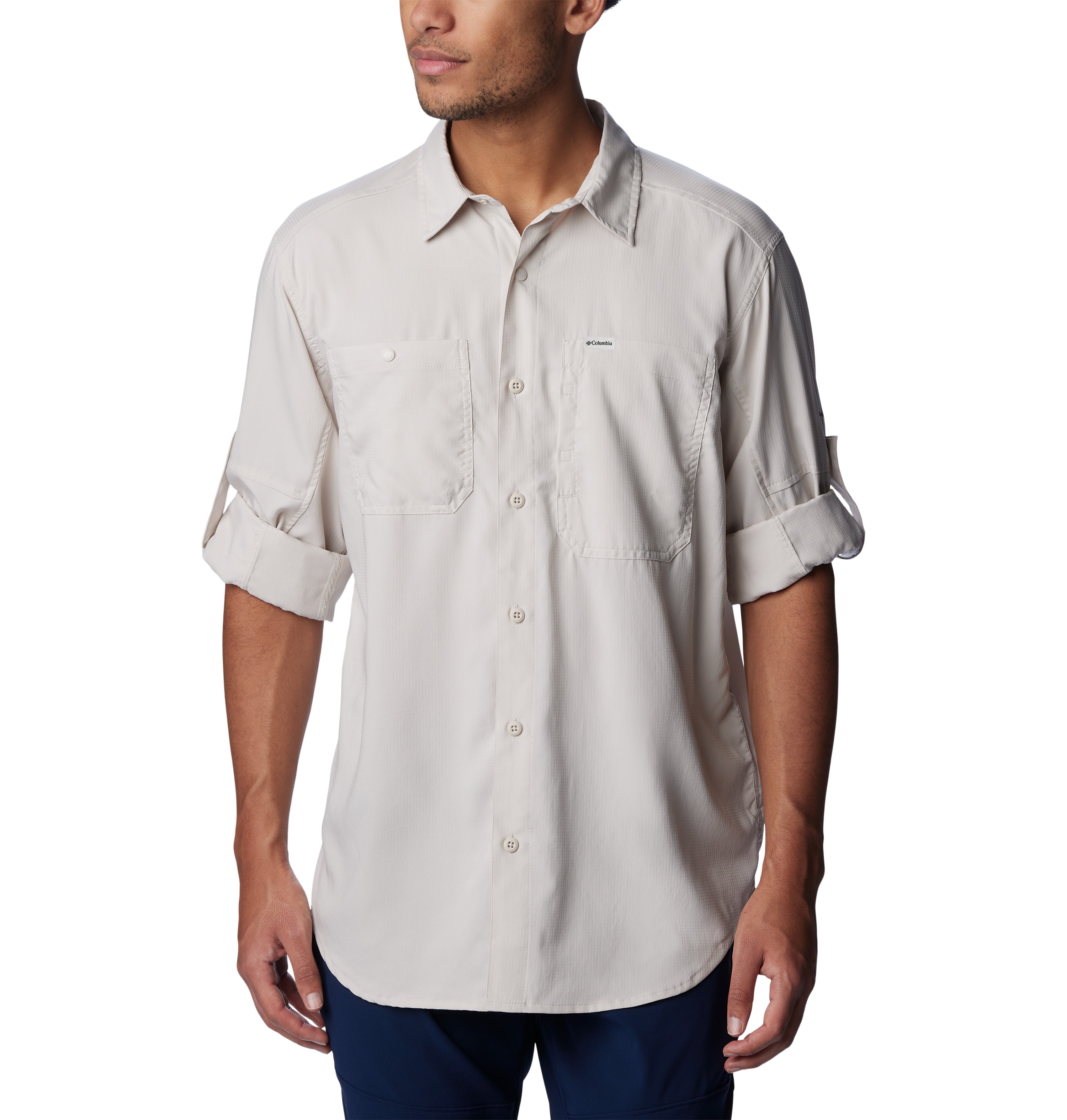 Camisa de manga larga para hombre Columbia Silver Ridge Utility Lite