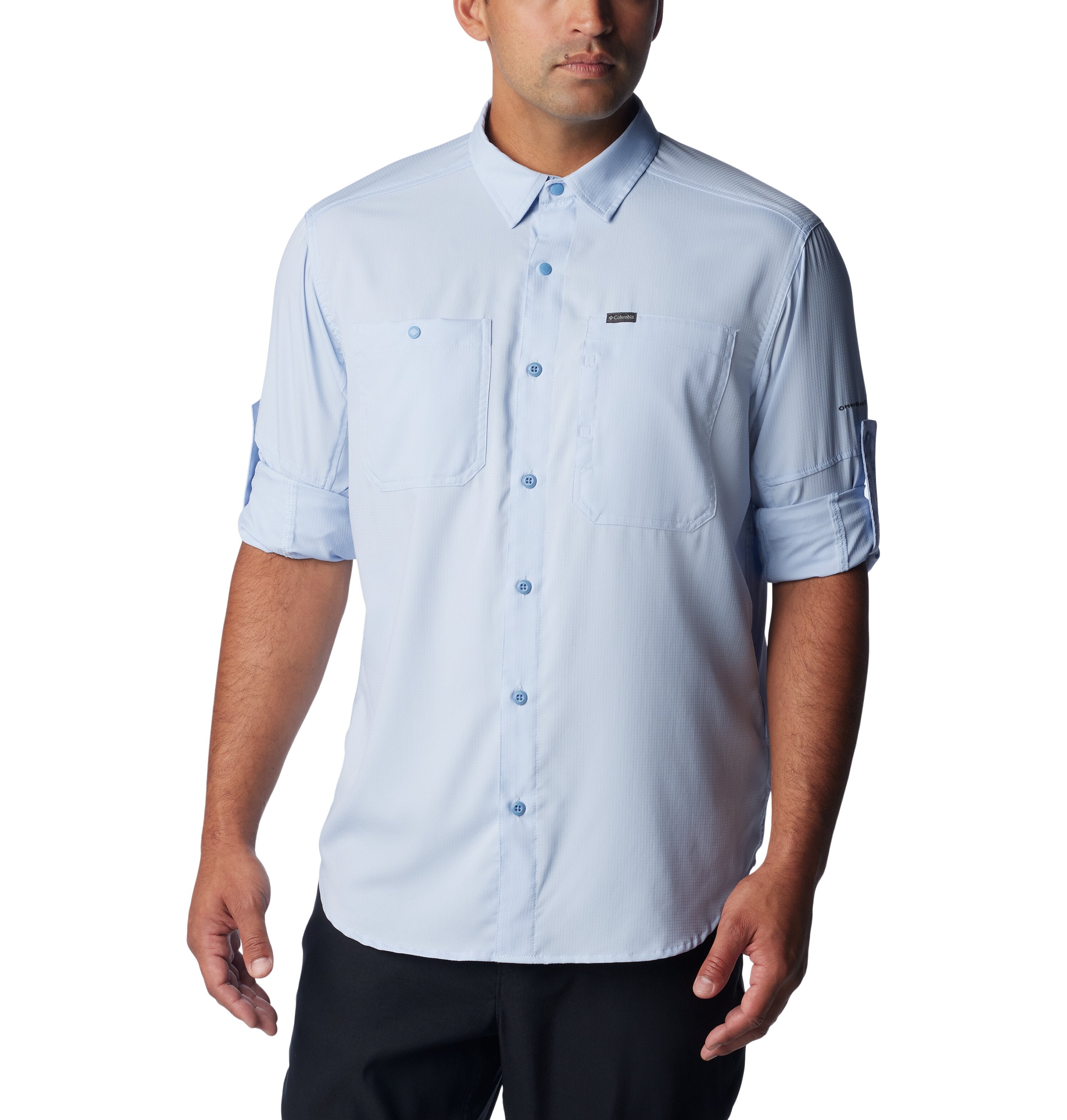 Camisa de manga larga para hombre Columbia Silver Ridge Utility Lite