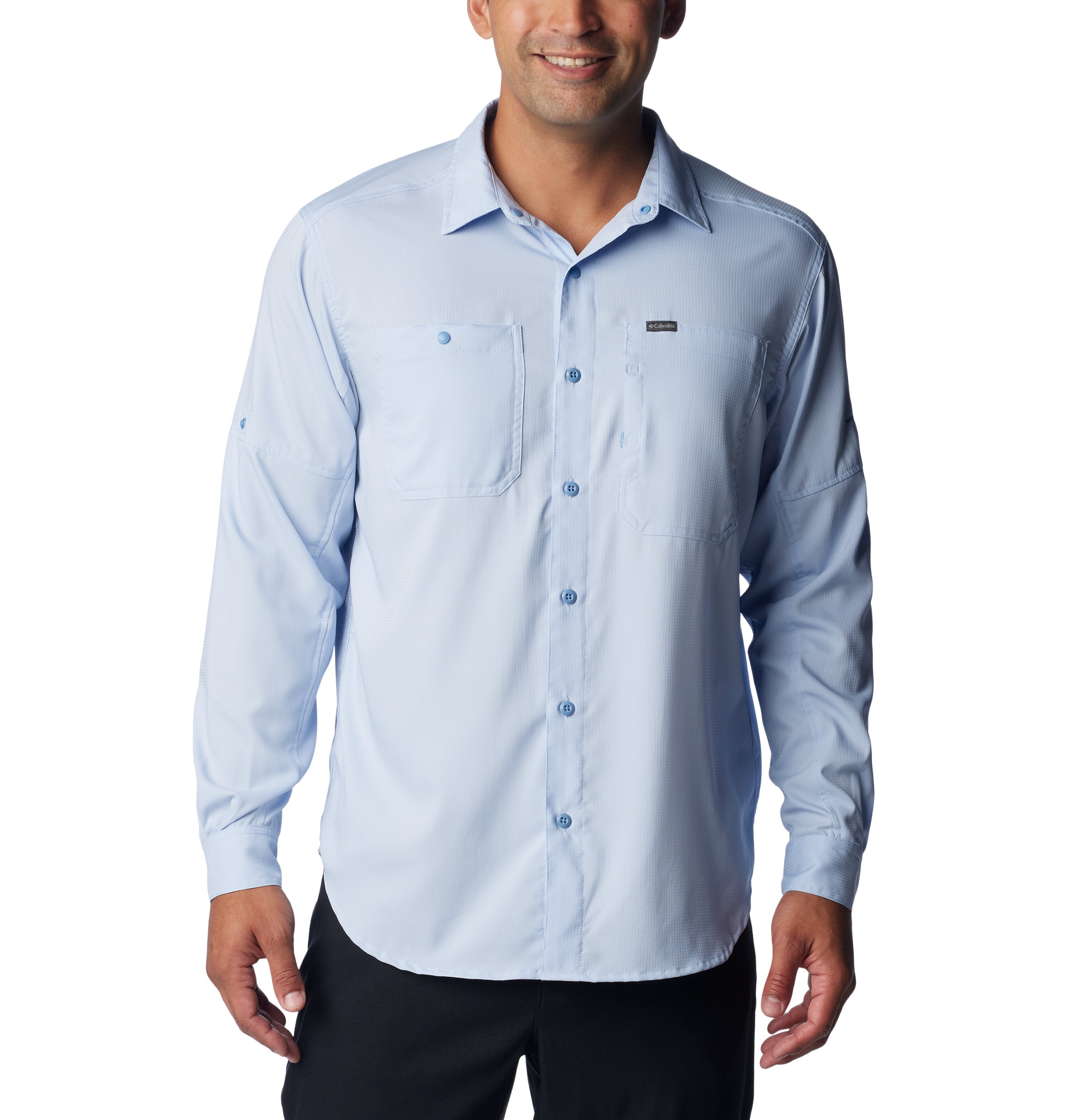 Camisa de manga larga para hombre Columbia Silver Ridge Utility Lite