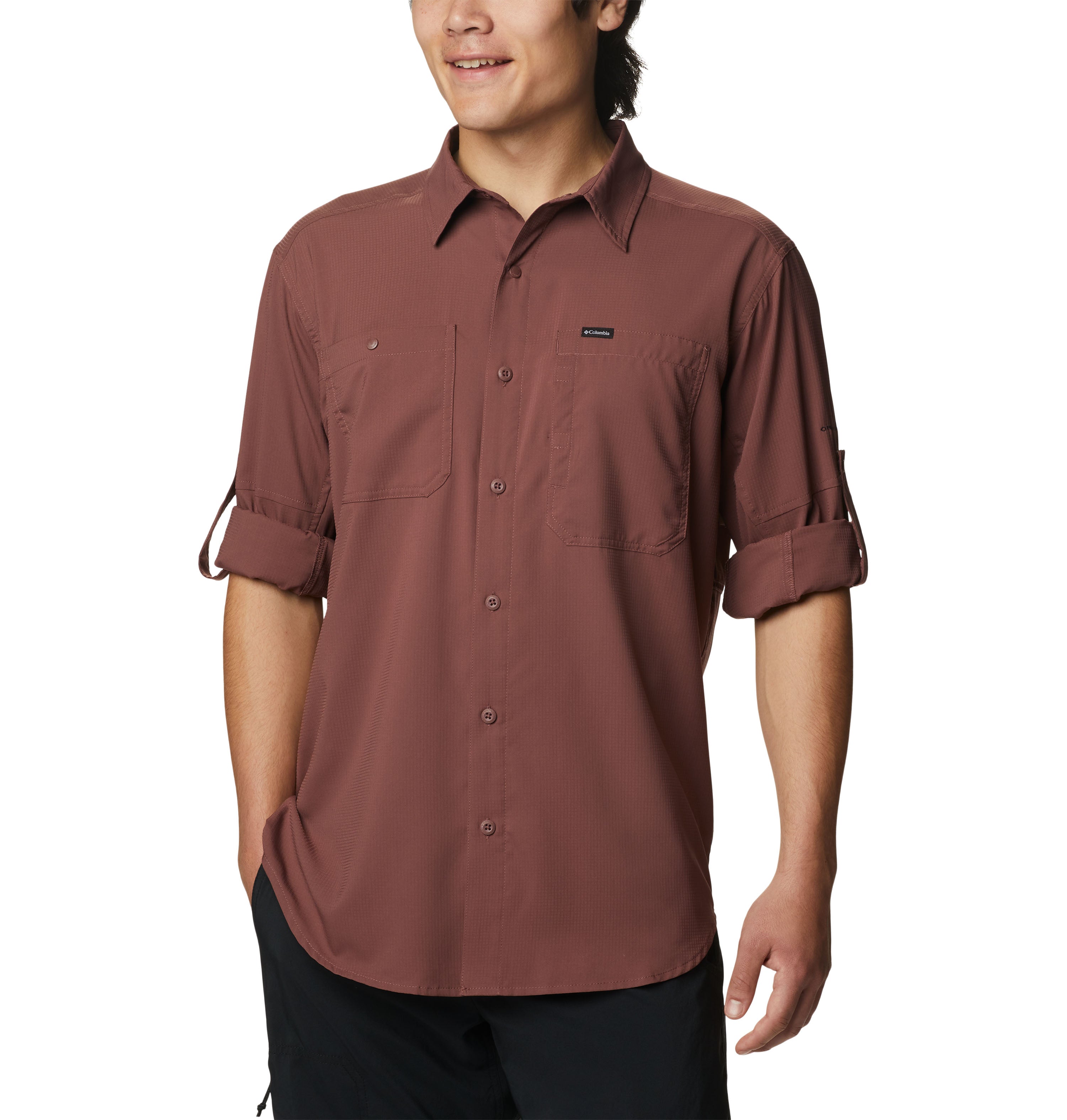 Camisa de manga larga para hombre Columbia Silver Ridge Utility Lite