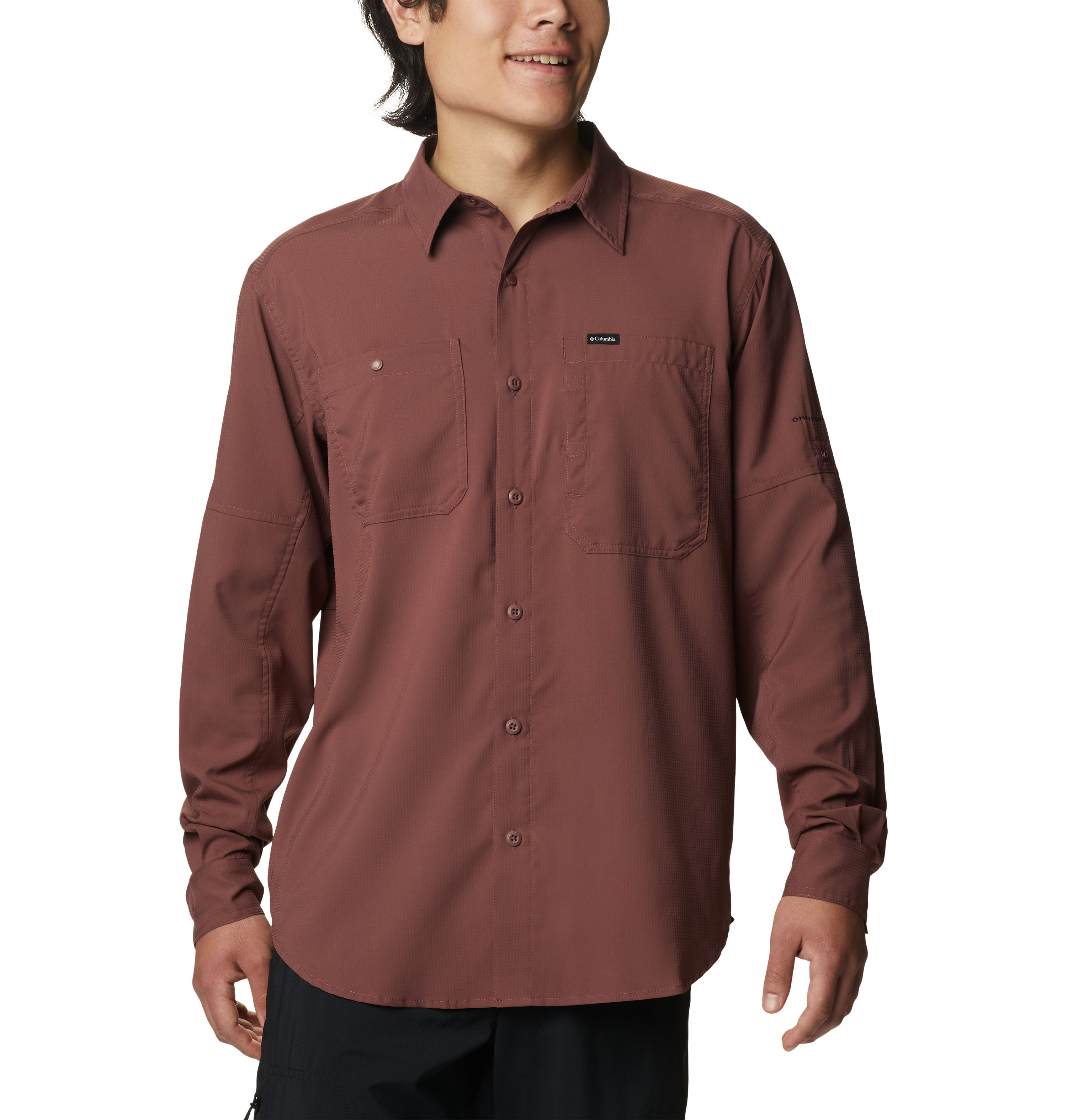 Camisa de manga larga para hombre Columbia Silver Ridge Utility Lite