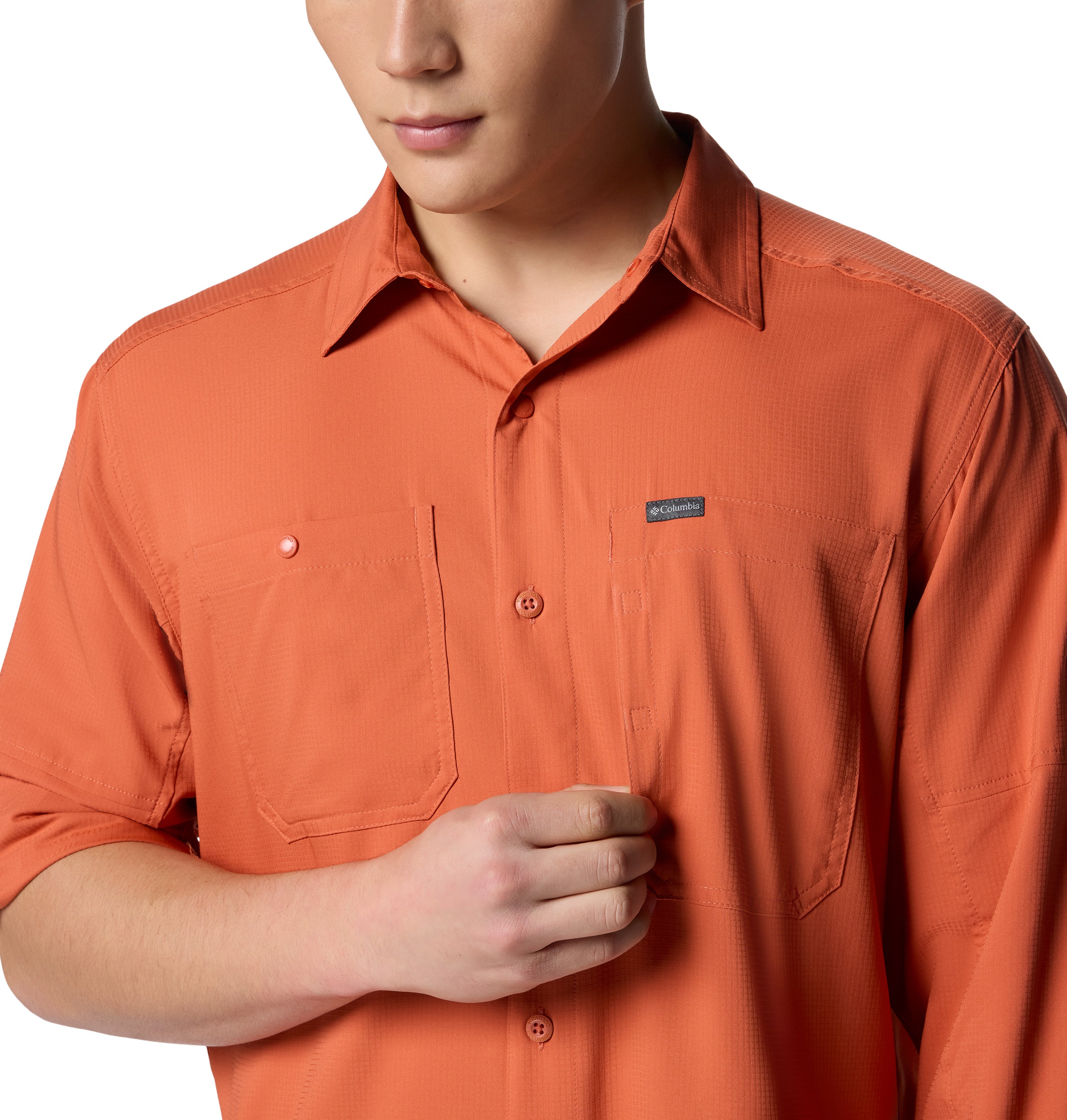 Camisa de manga larga para hombre Columbia Silver Ridge Utility Lite