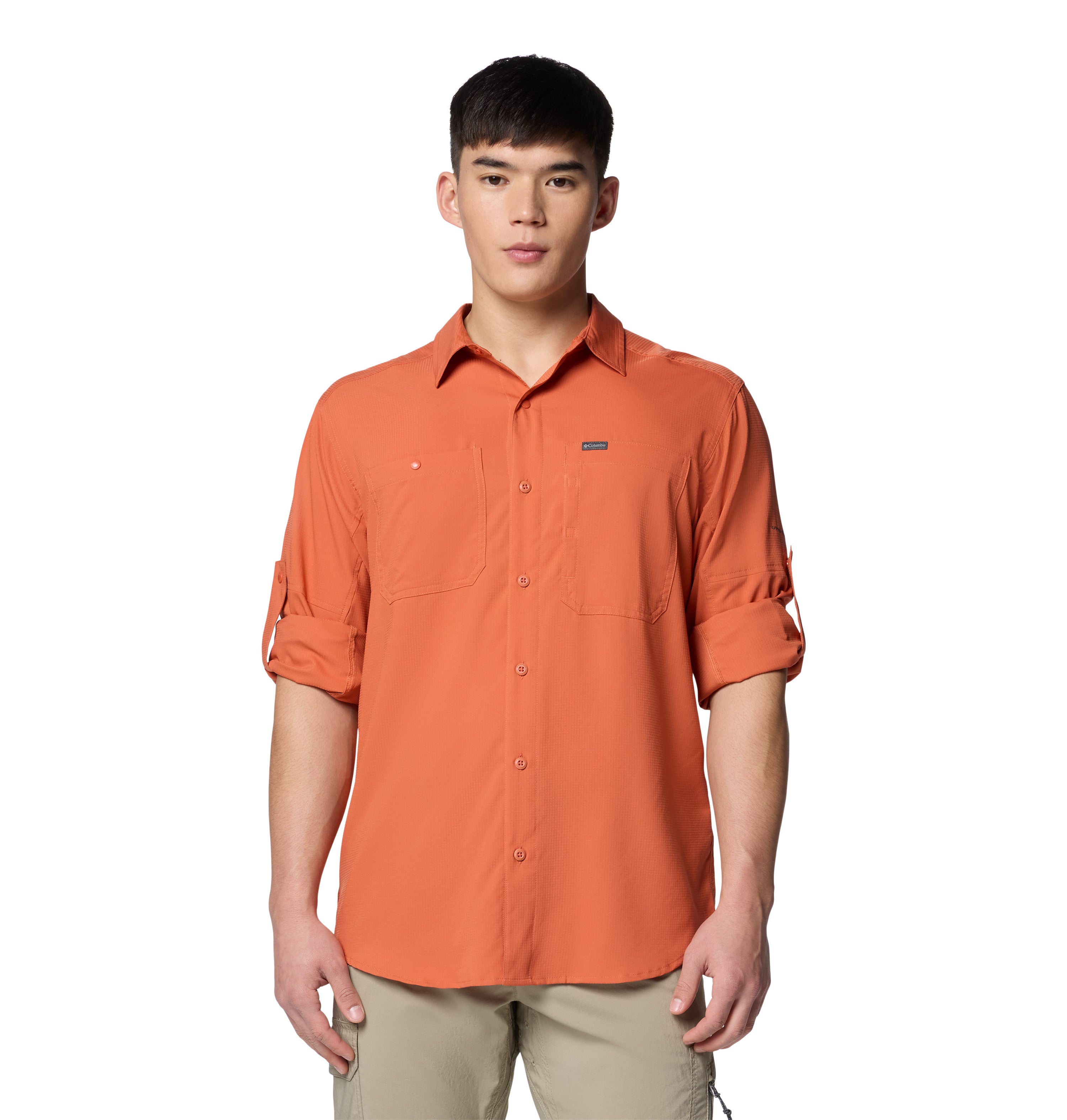 Camisa de manga larga para hombre Columbia Silver Ridge Utility Lite