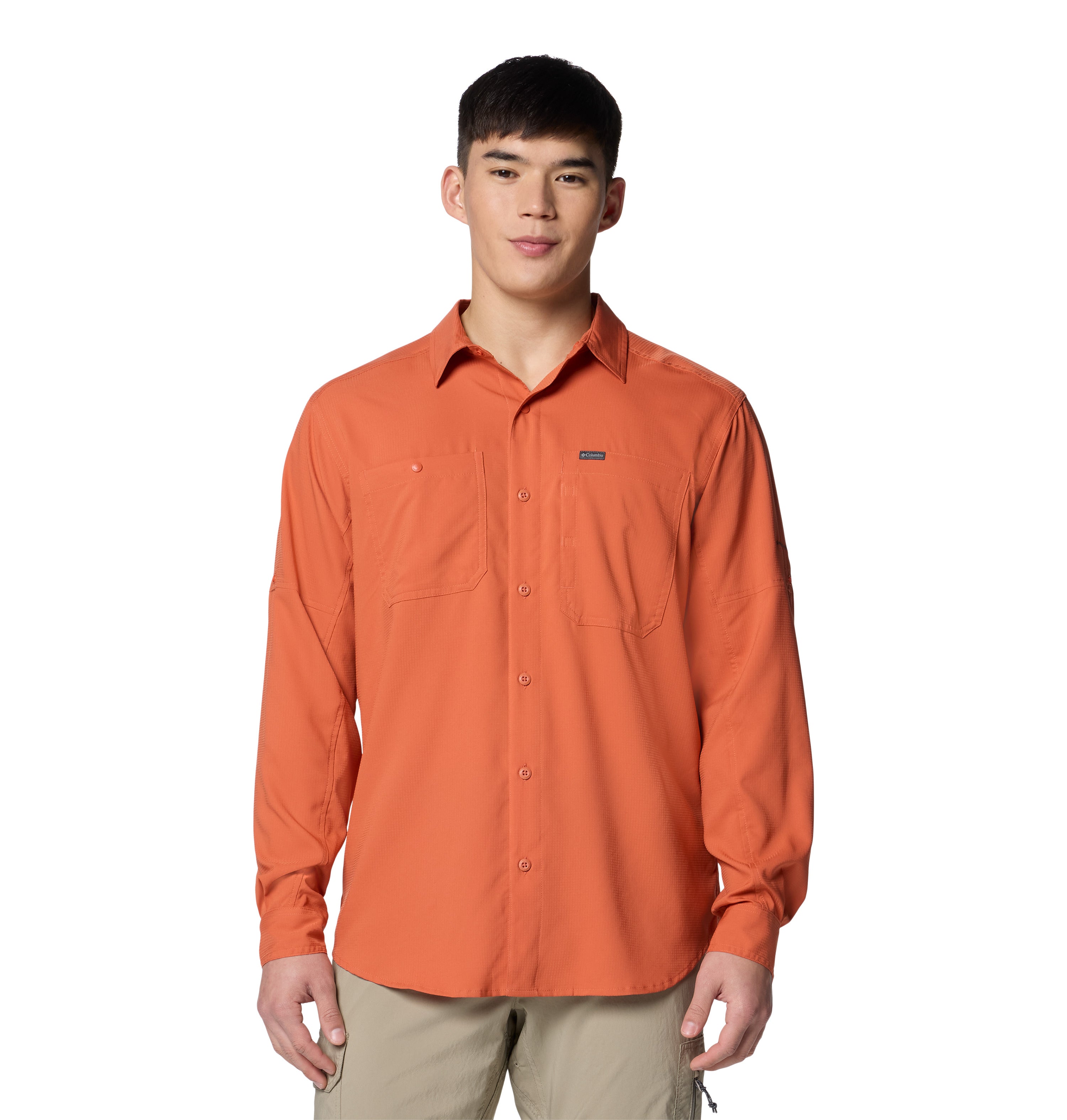 Camisa de manga larga para hombre Columbia Silver Ridge Utility Lite