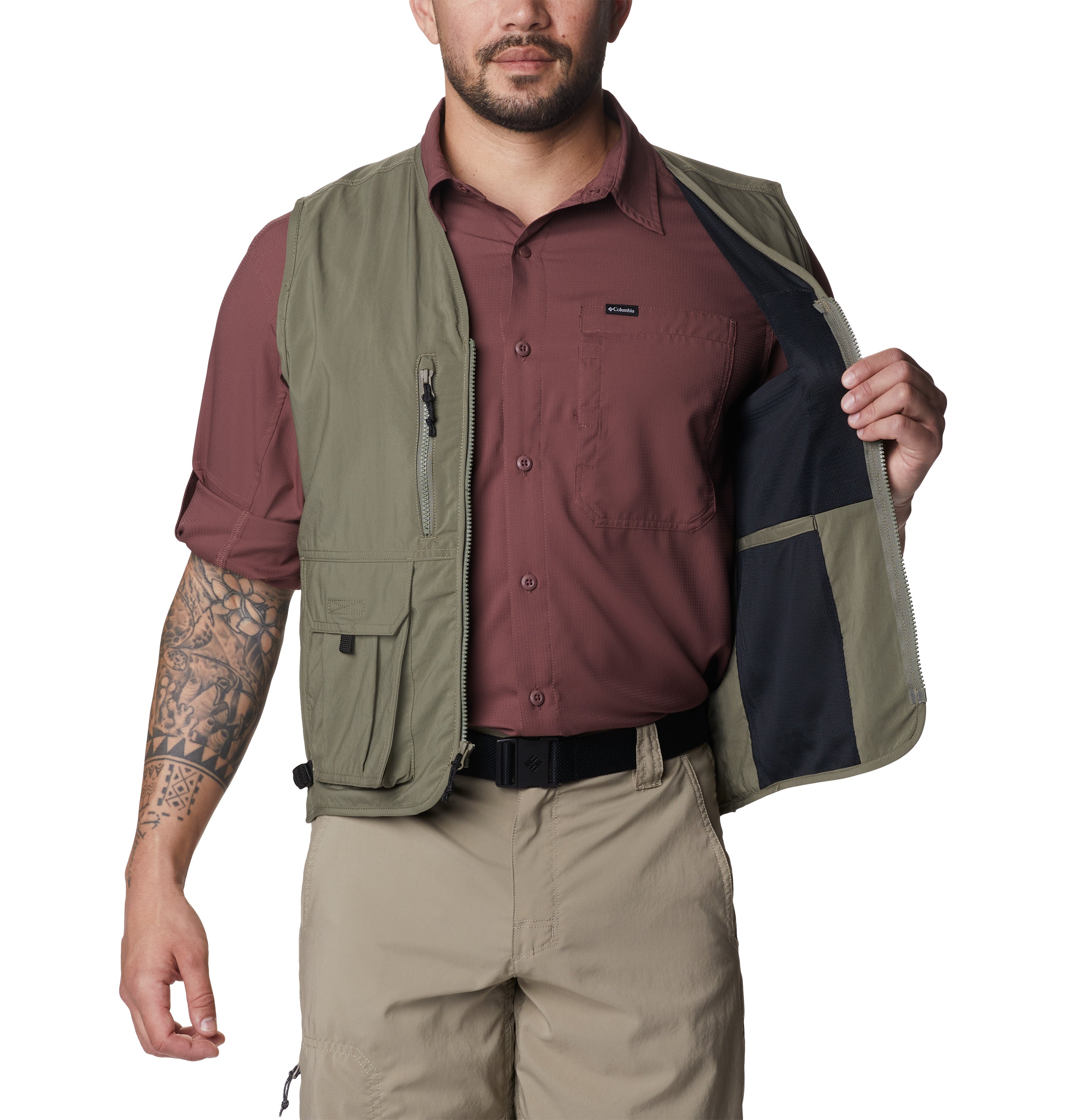 Chaleco para Hombre Columbia Silver Ridge Utility Vest