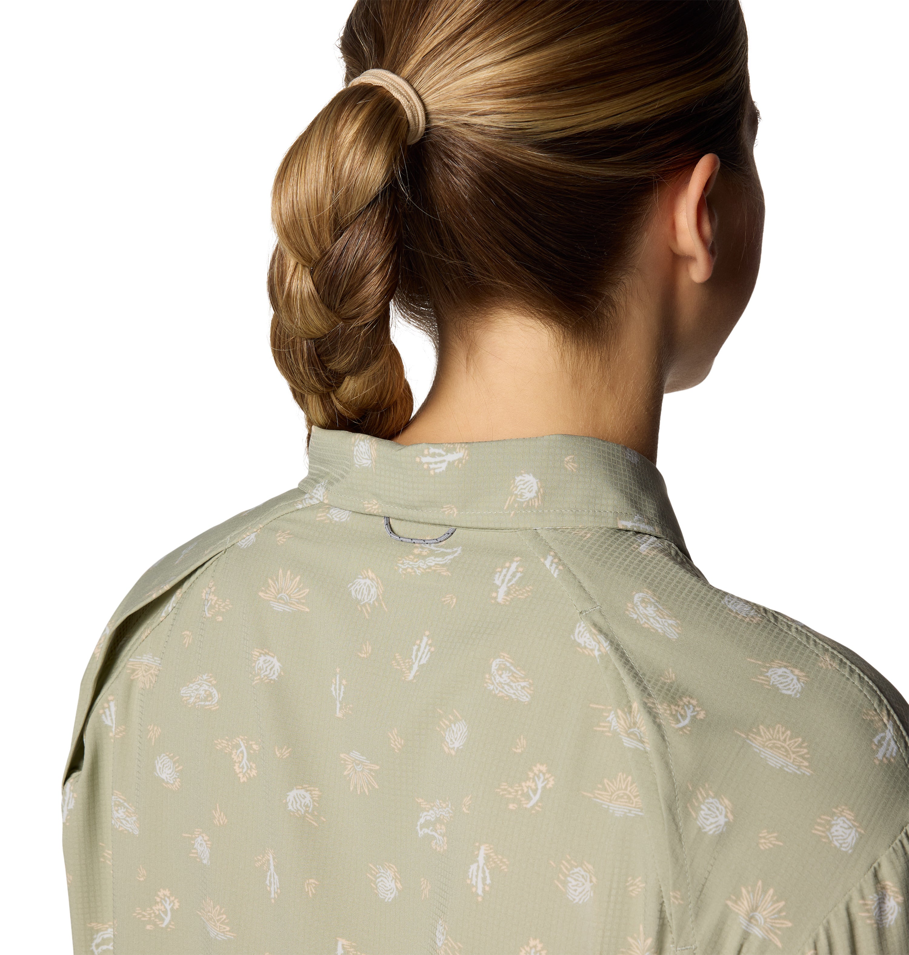 Camisa de manga larga para mujer Columbia Silver Ridge Utility Patterned