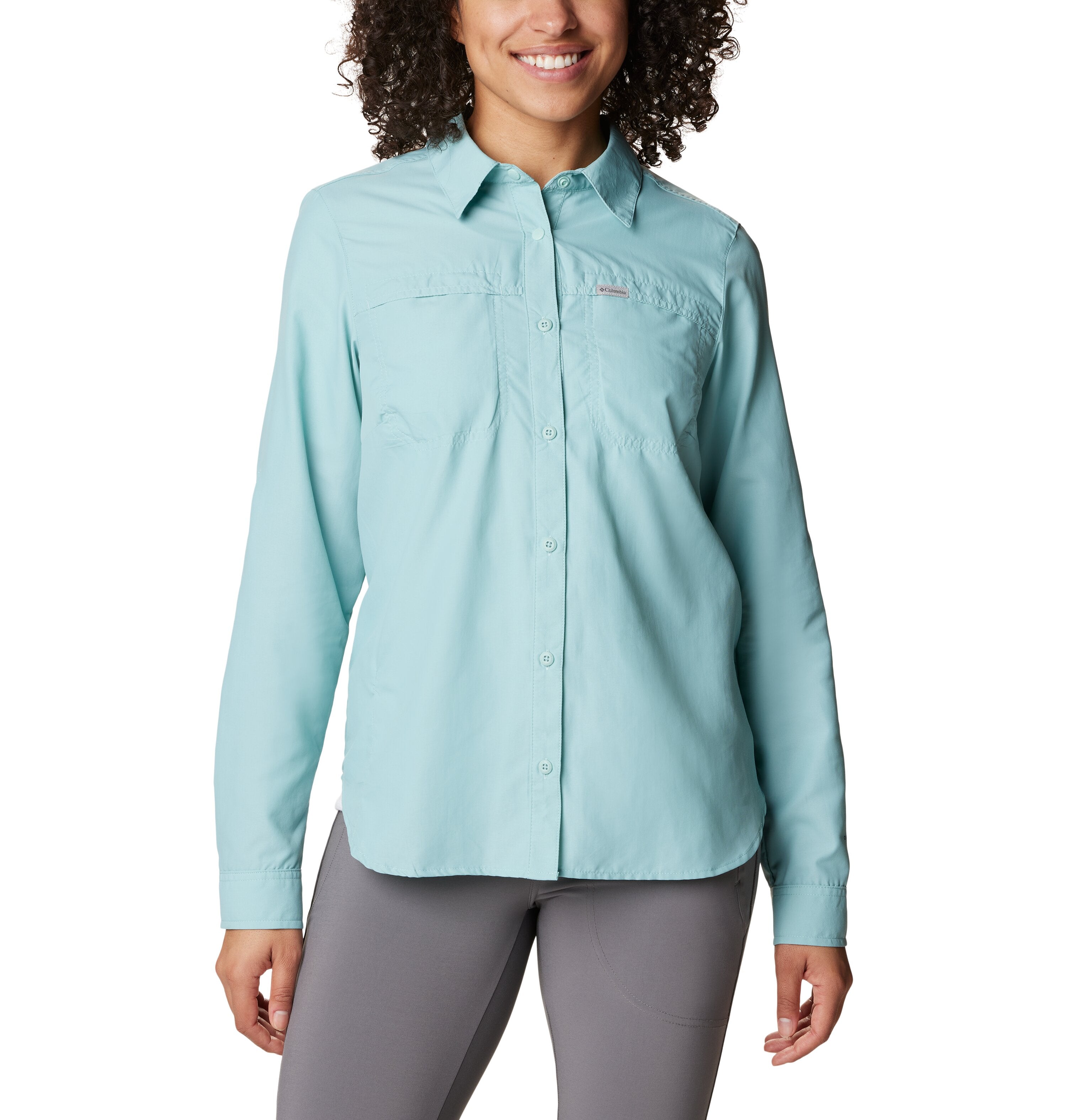 Camisa de manga larga para mujer Columbia Silver Ridge 3.0