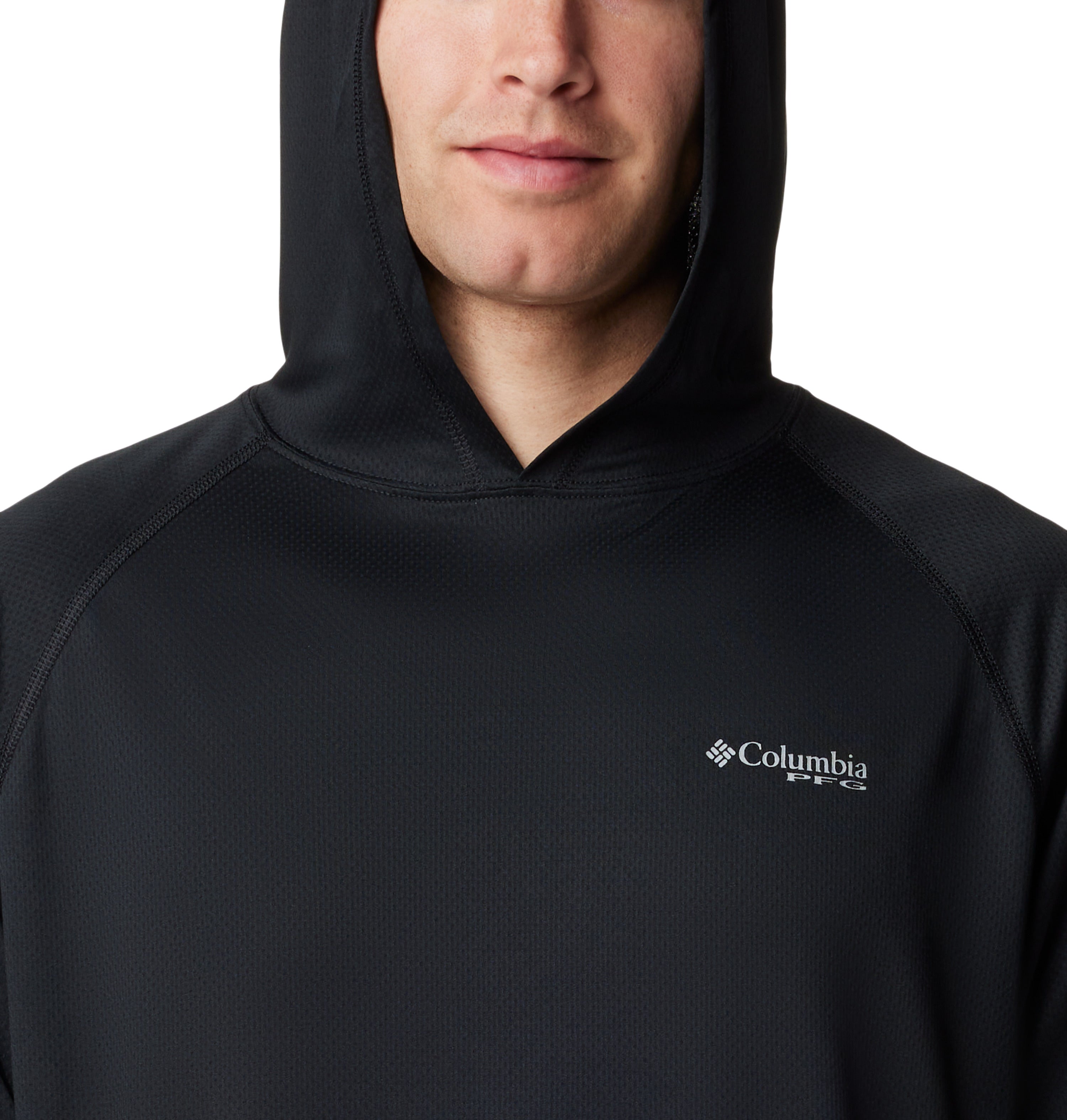 Playera con gorro para hombre Columbia PFG Solar Stream