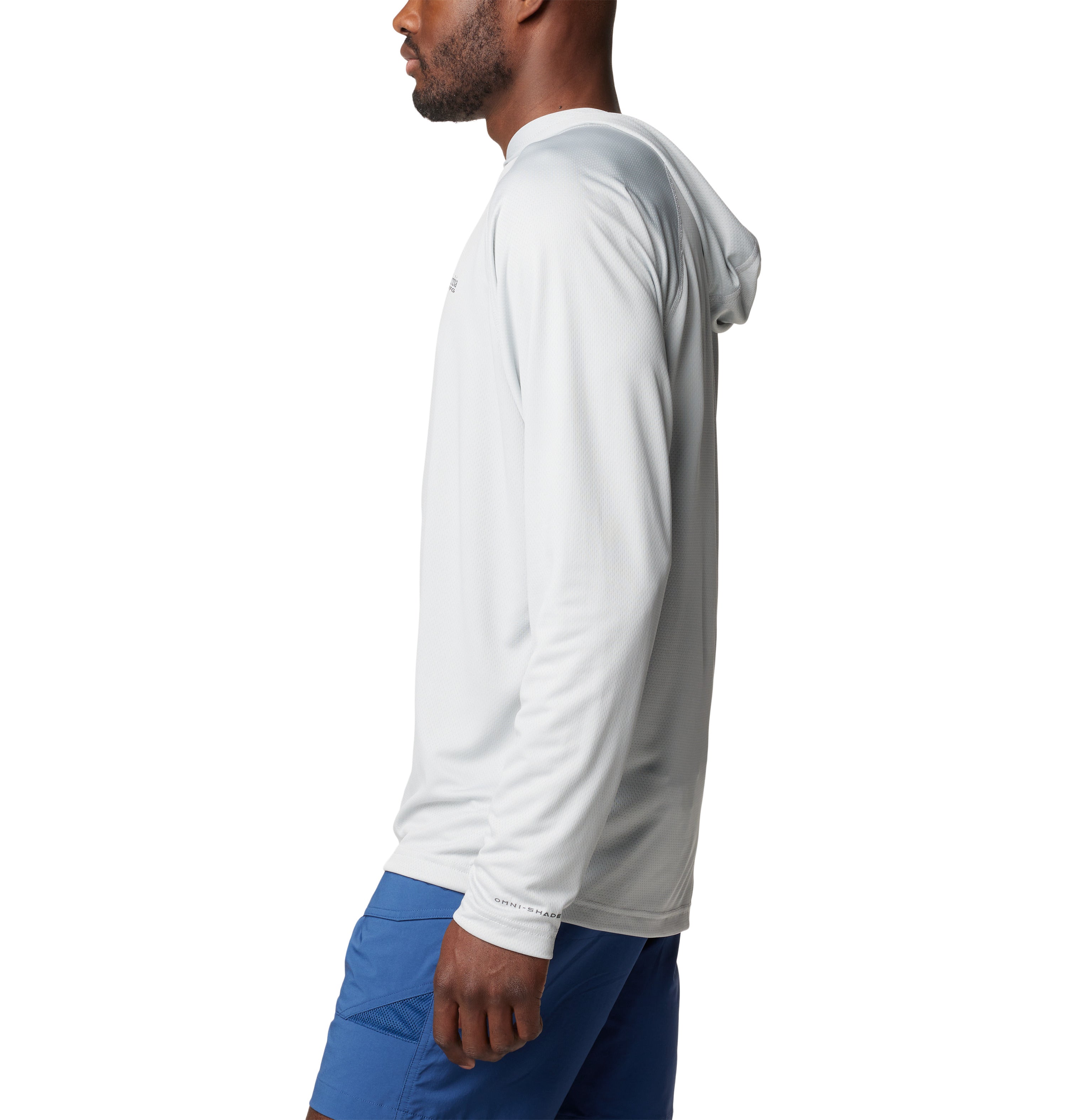 Playera con gorro para hombre Columbia PFG Solar Stream