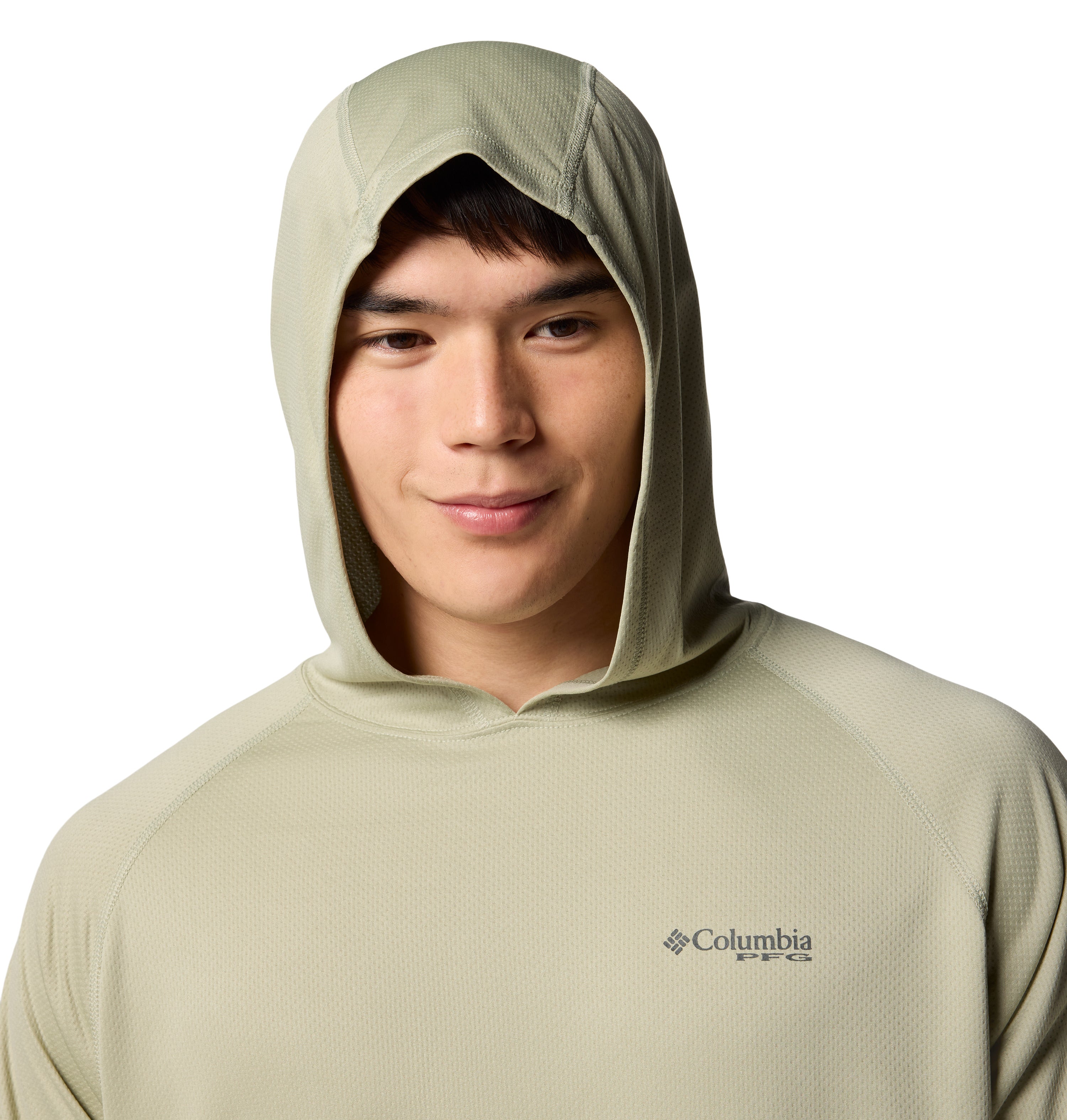 Playera con gorro para hombre Columbia PFG Solar Stream