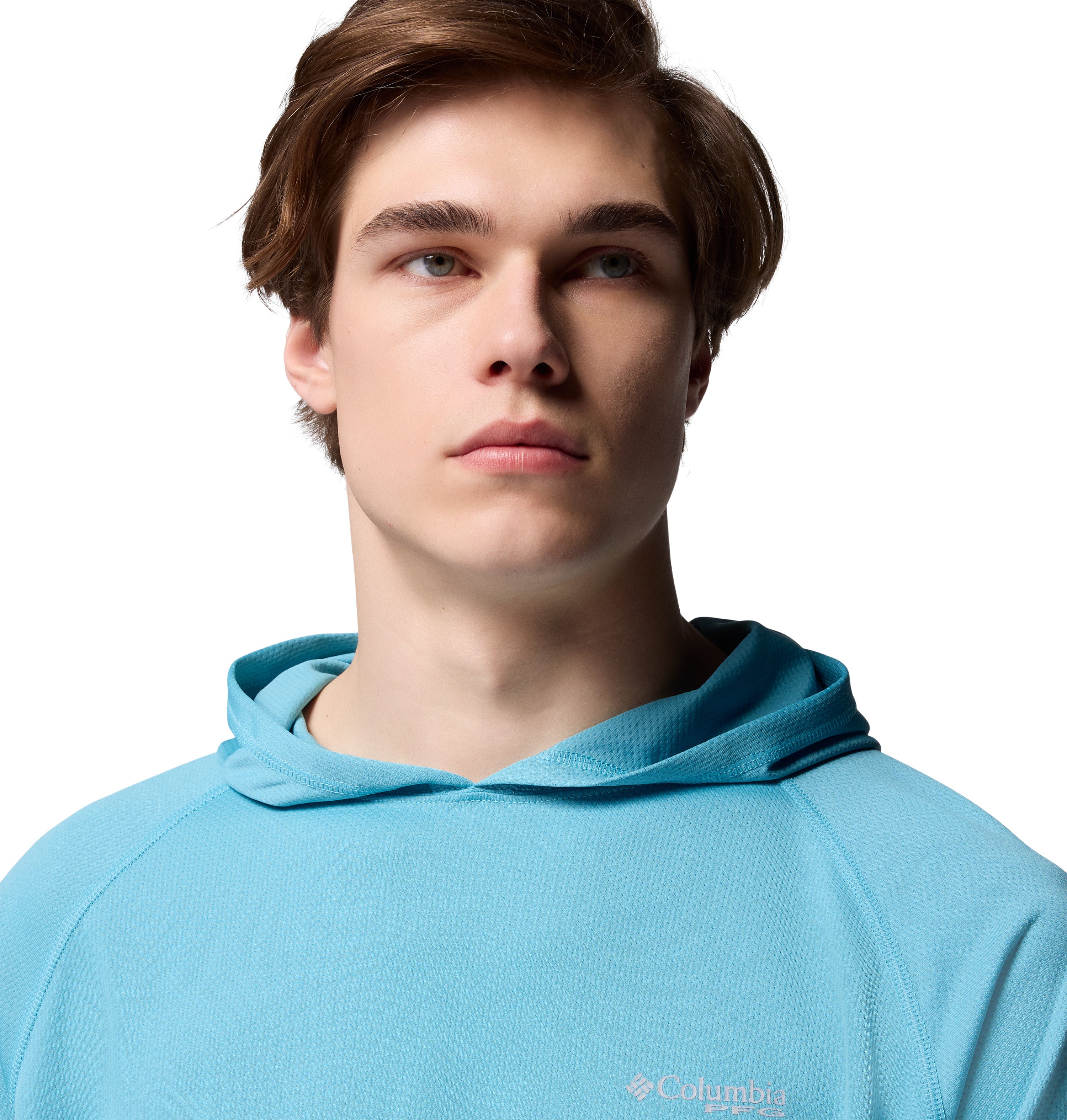 Playera con gorro para hombre Columbia PFG Solar Stream