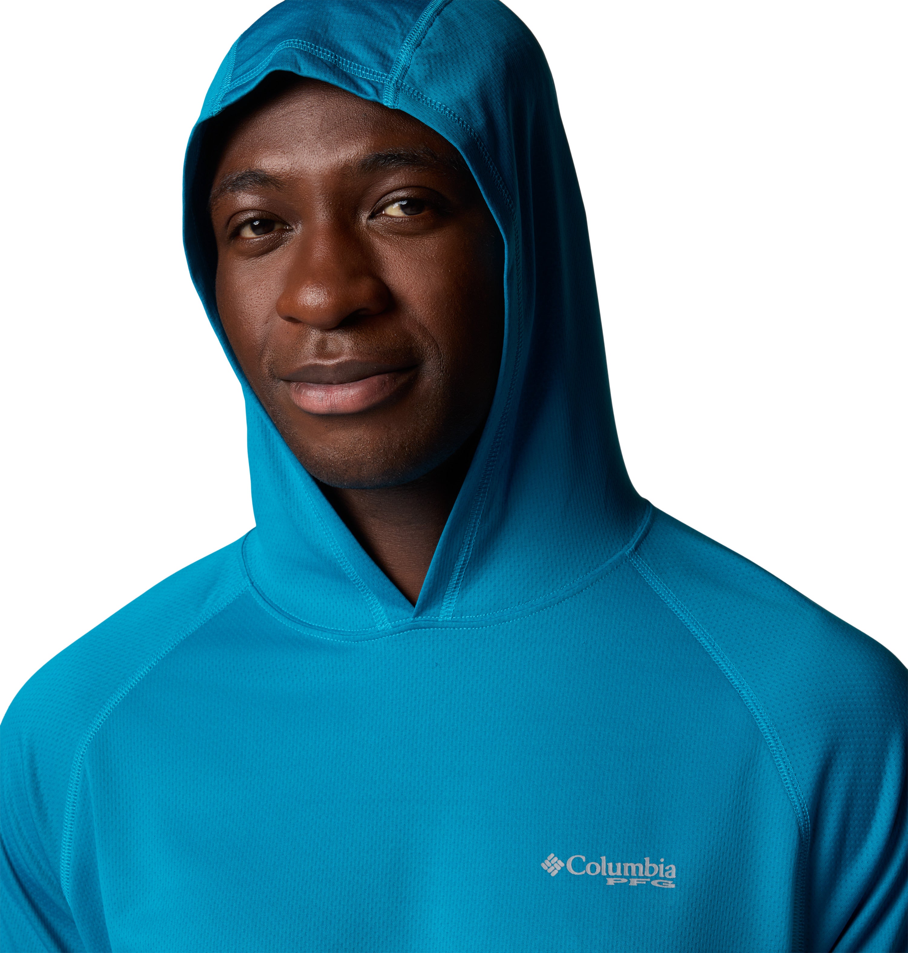 Playera con gorro para hombre Columbia PFG Solar Stream