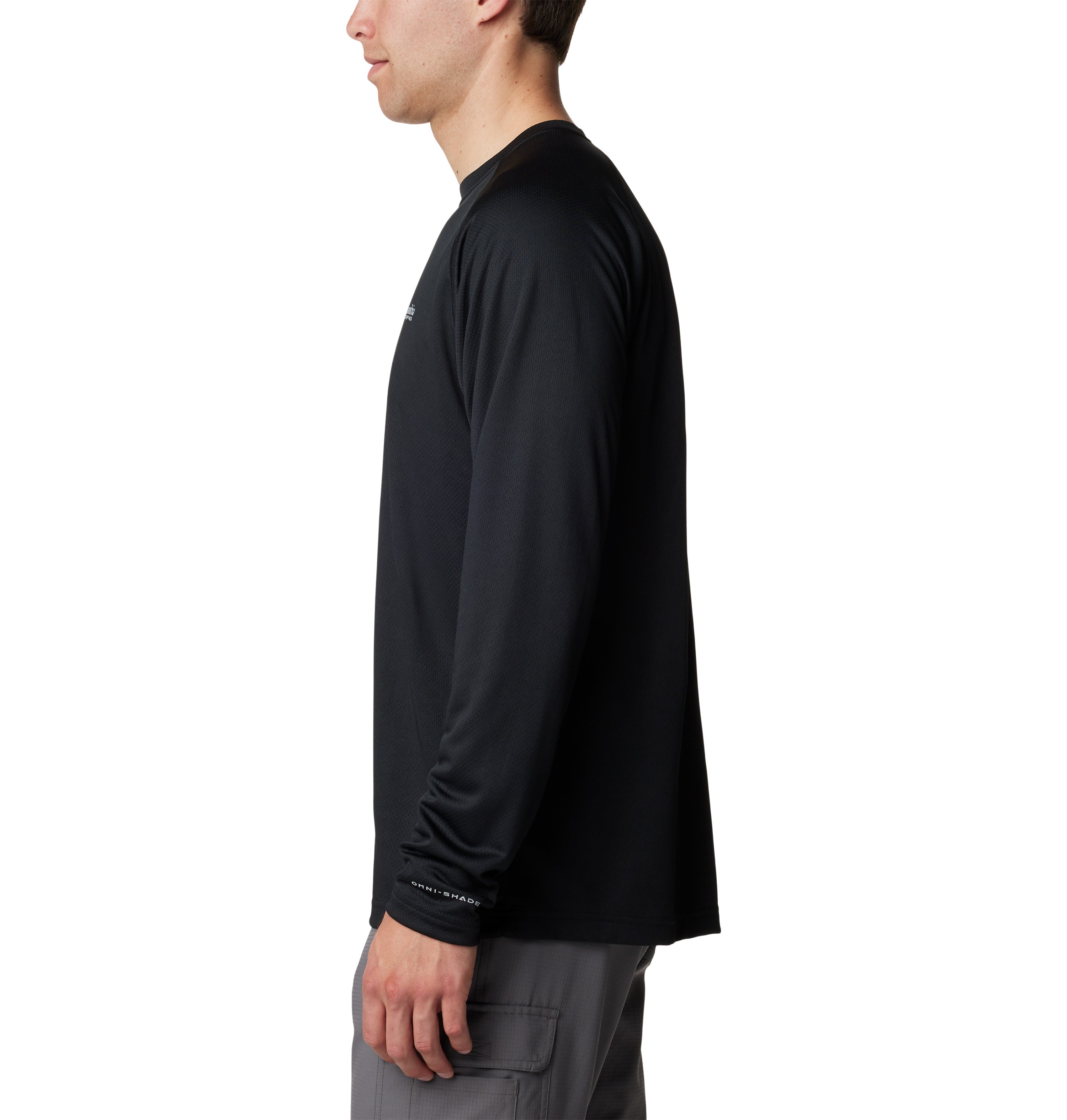 Playera de manga larga para hombre Columbia PFG Solar Stream