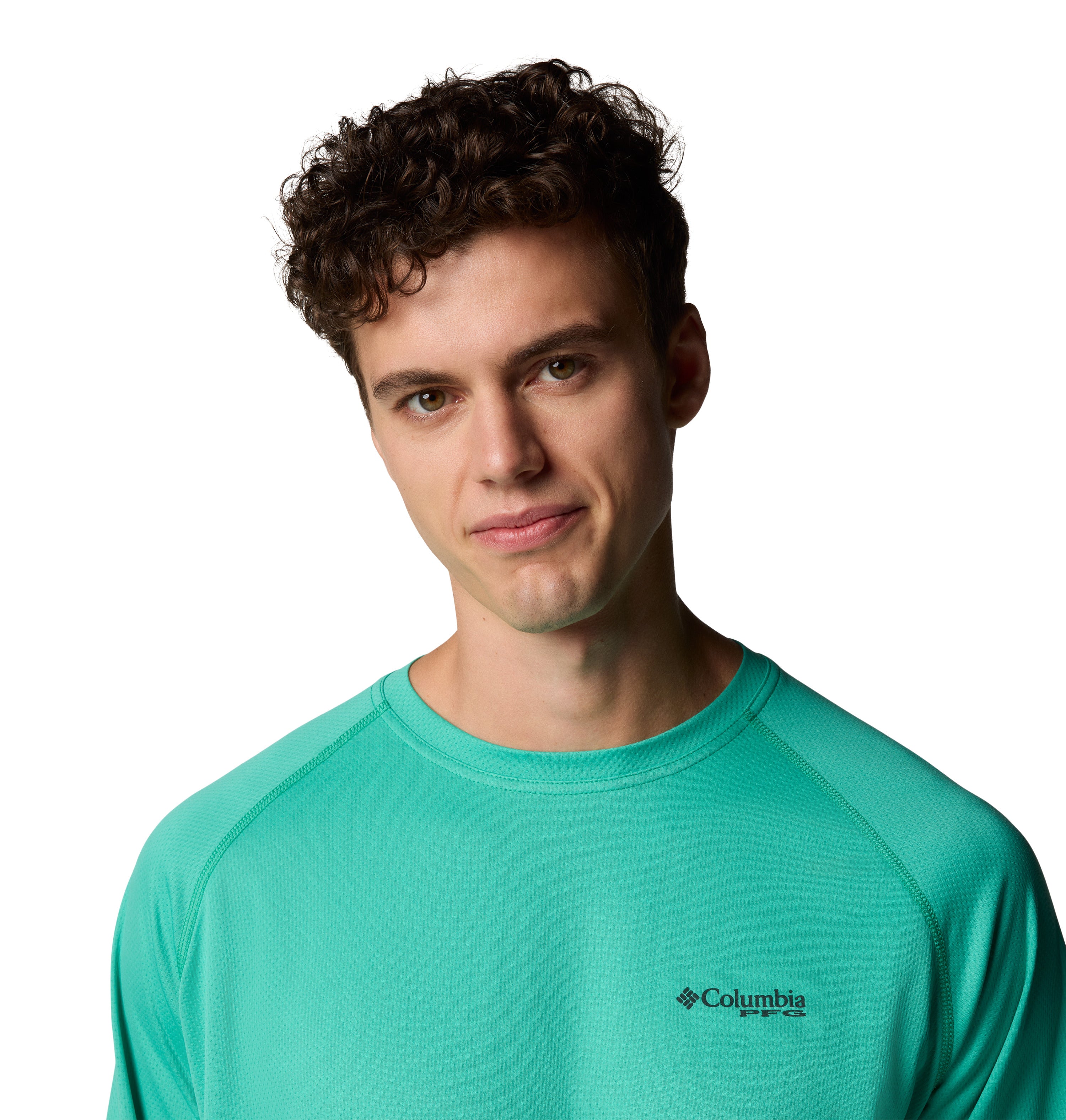 Playera de manga larga para hombre Columbia PFG Solar Stream