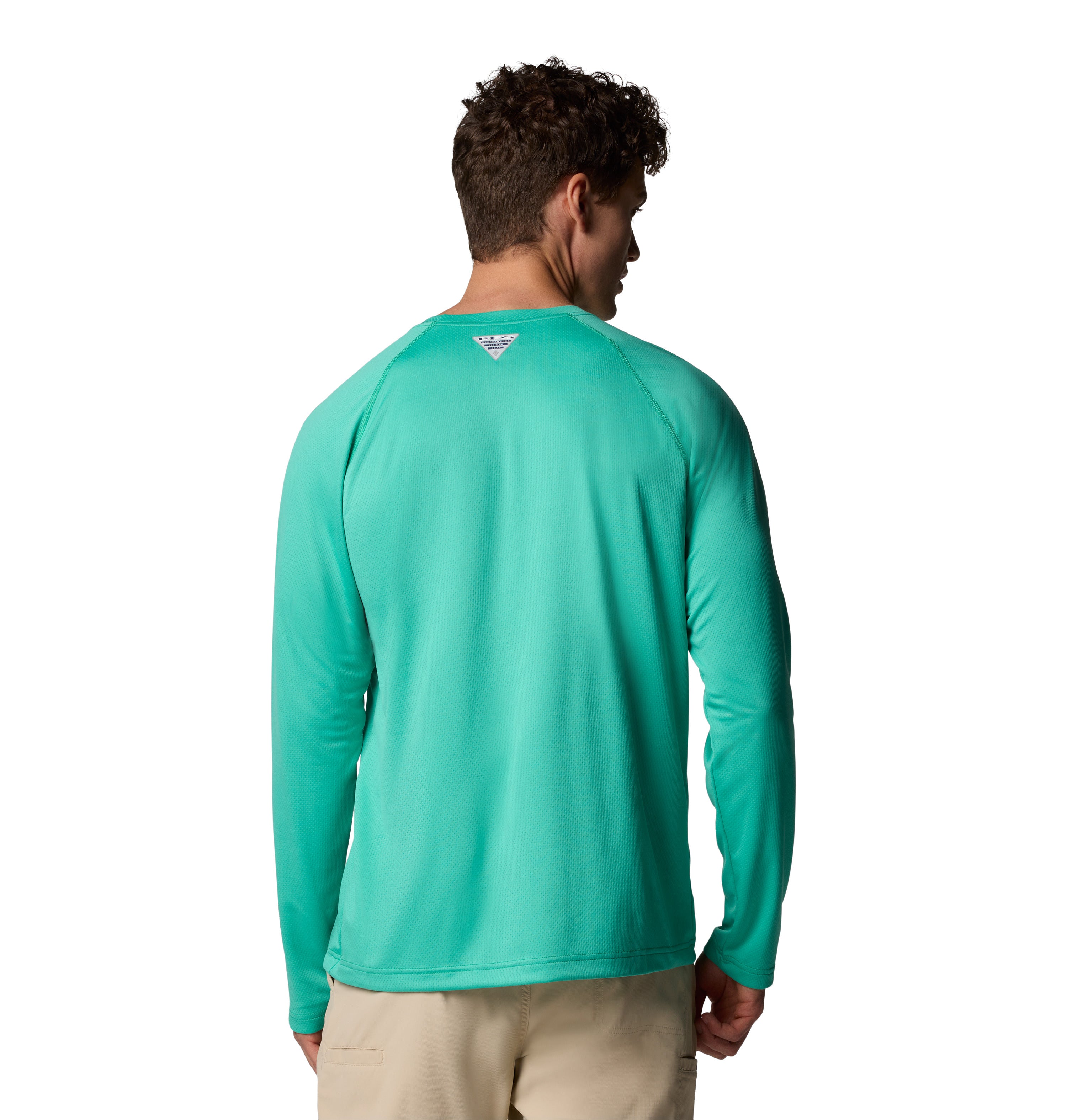 Playera de manga larga para hombre Columbia PFG Solar Stream