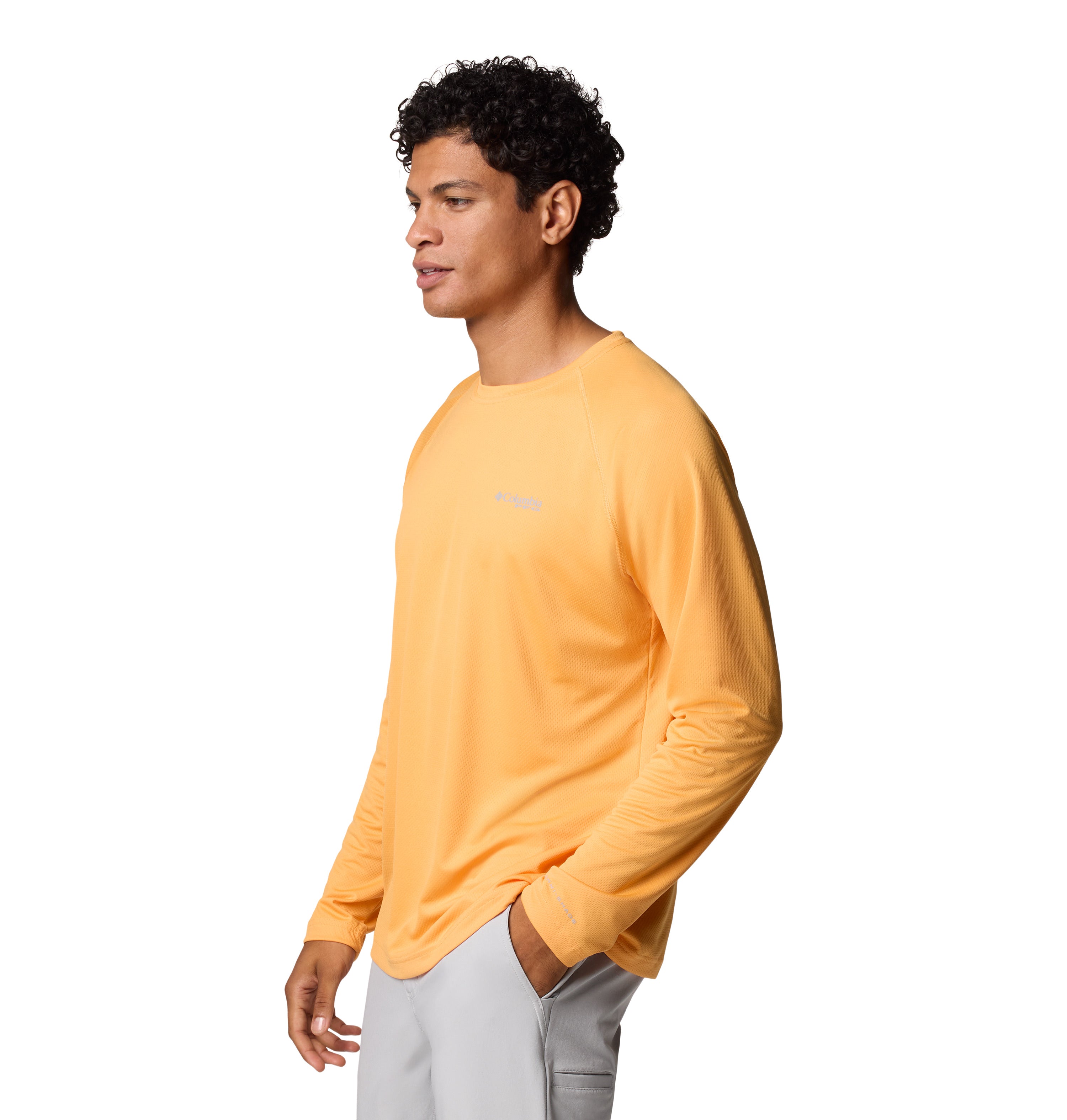 Playera de manga larga para hombre Columbia PFG Solar Stream