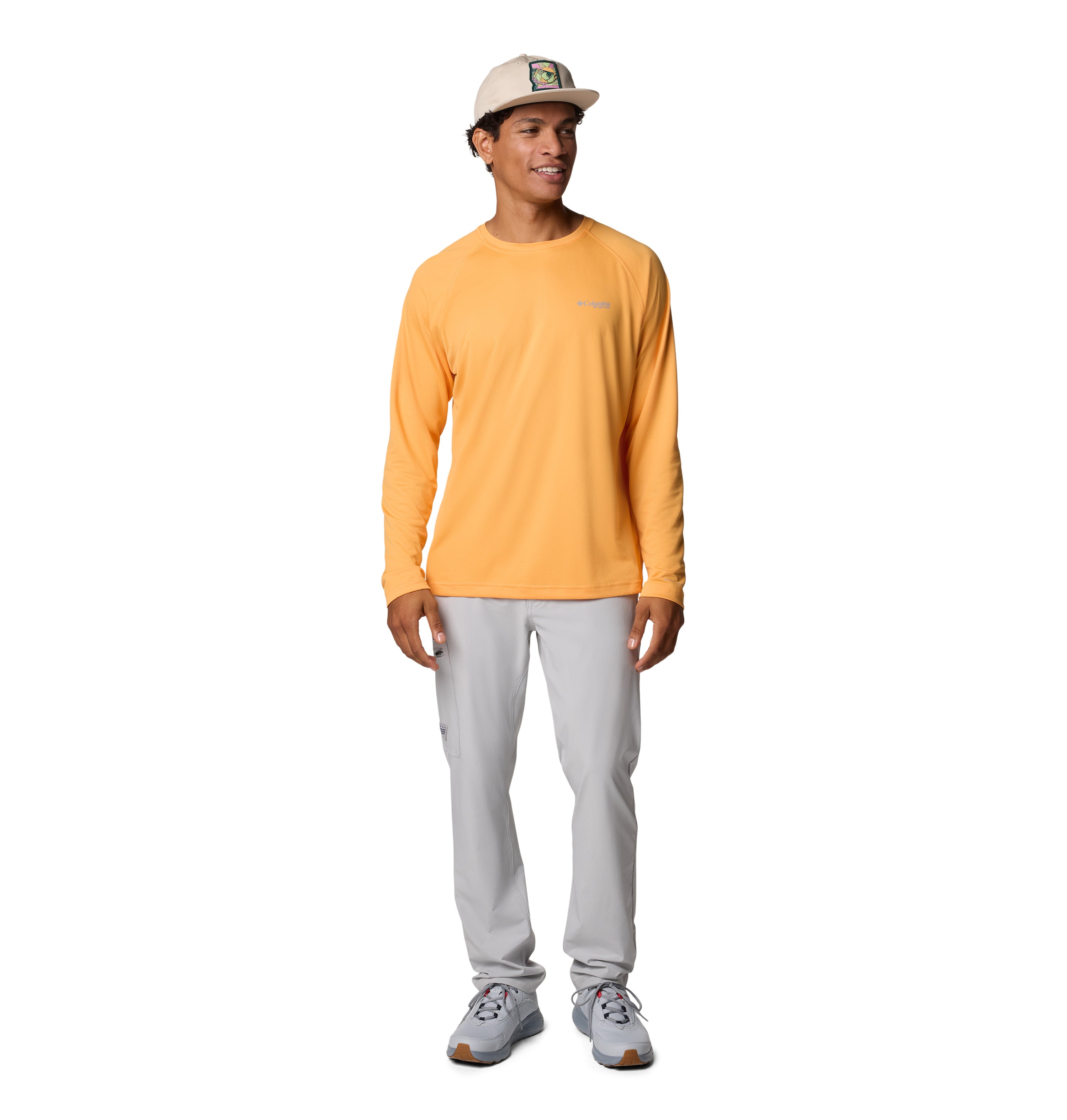 Playera de manga larga para hombre Columbia PFG Solar Stream