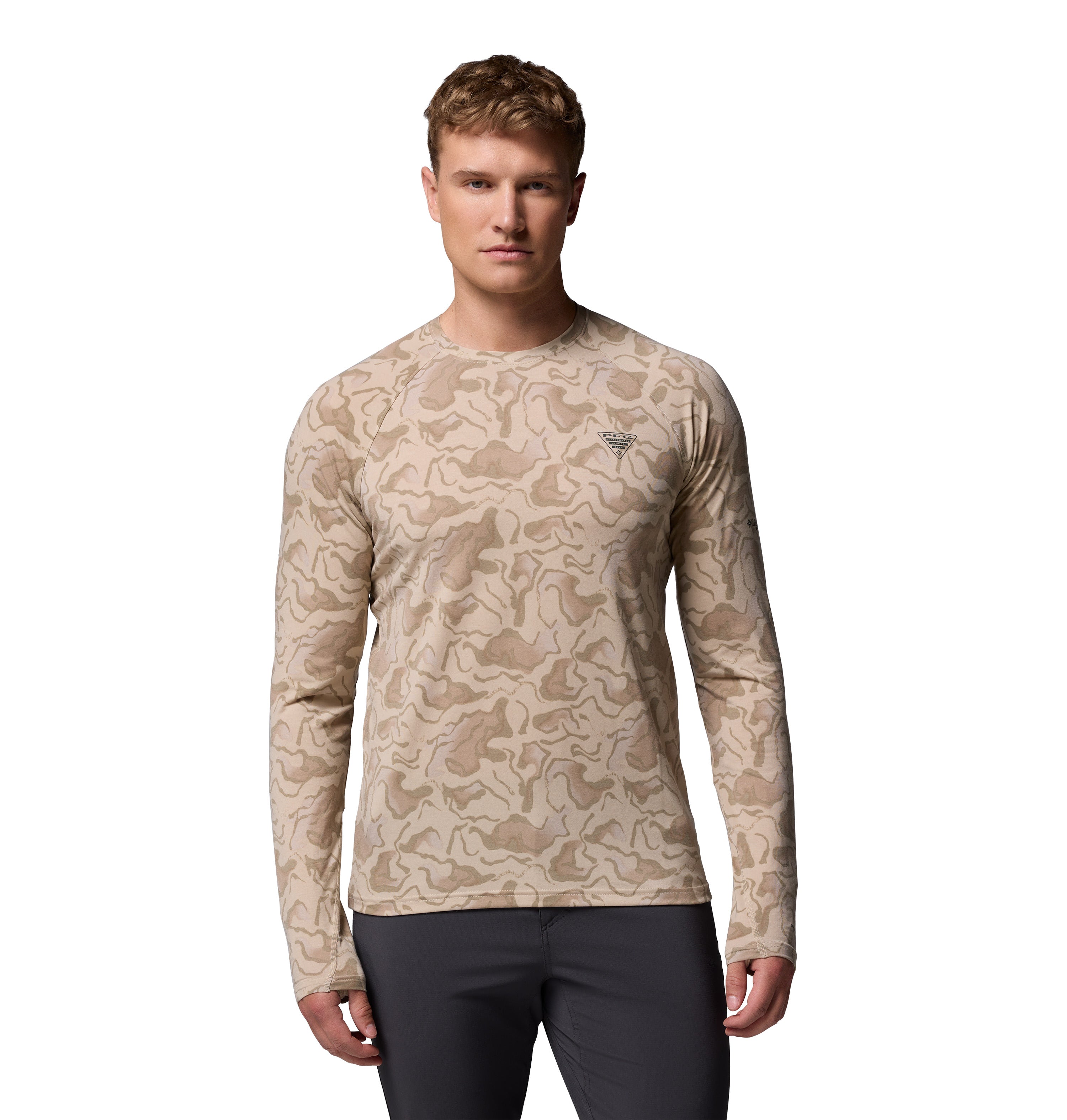 Playera de manga larga para hombre Columbia PFG Uncharted