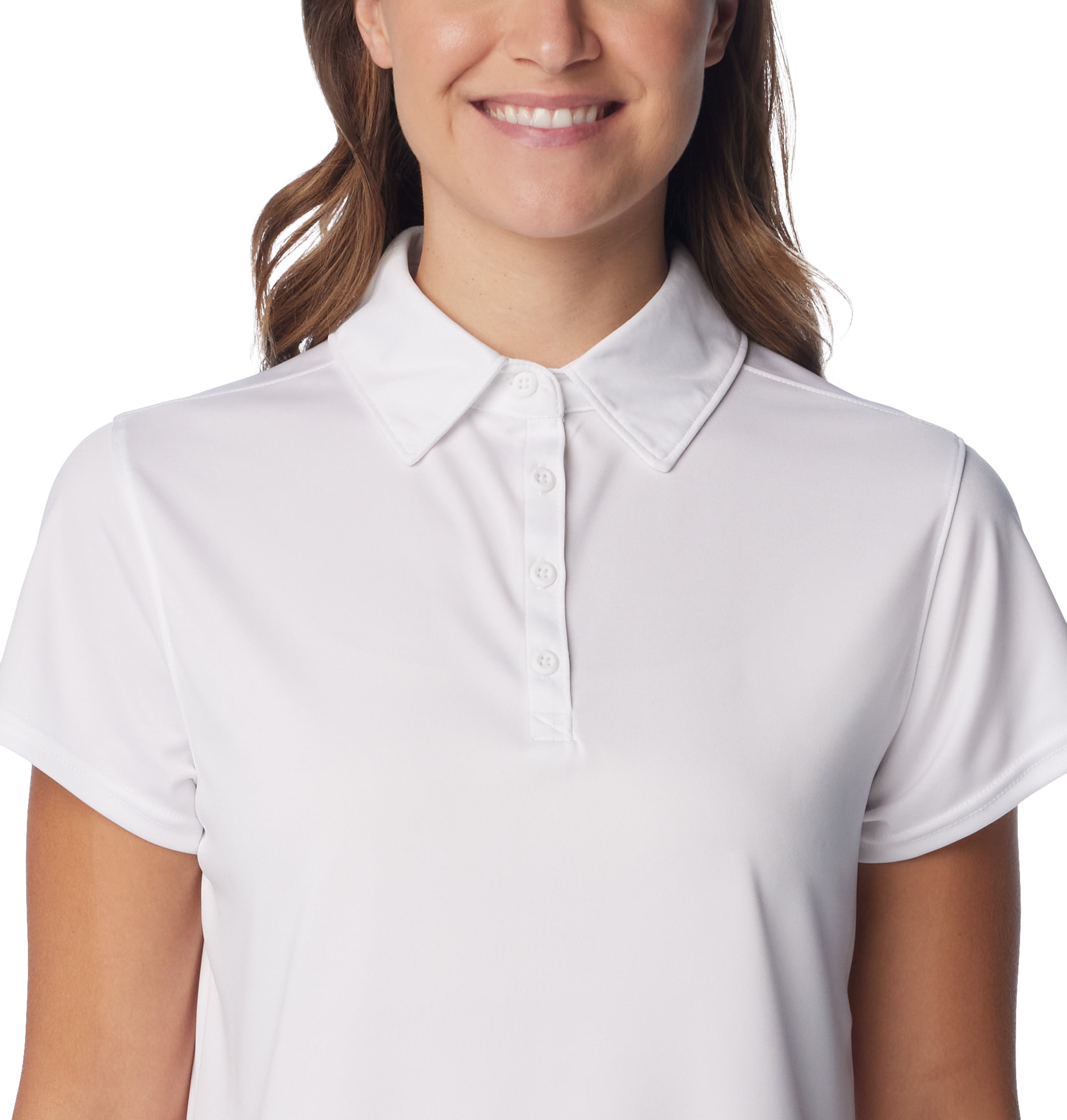 Playera tipo polo de manga corta para mujer Columbia Tidal Tee