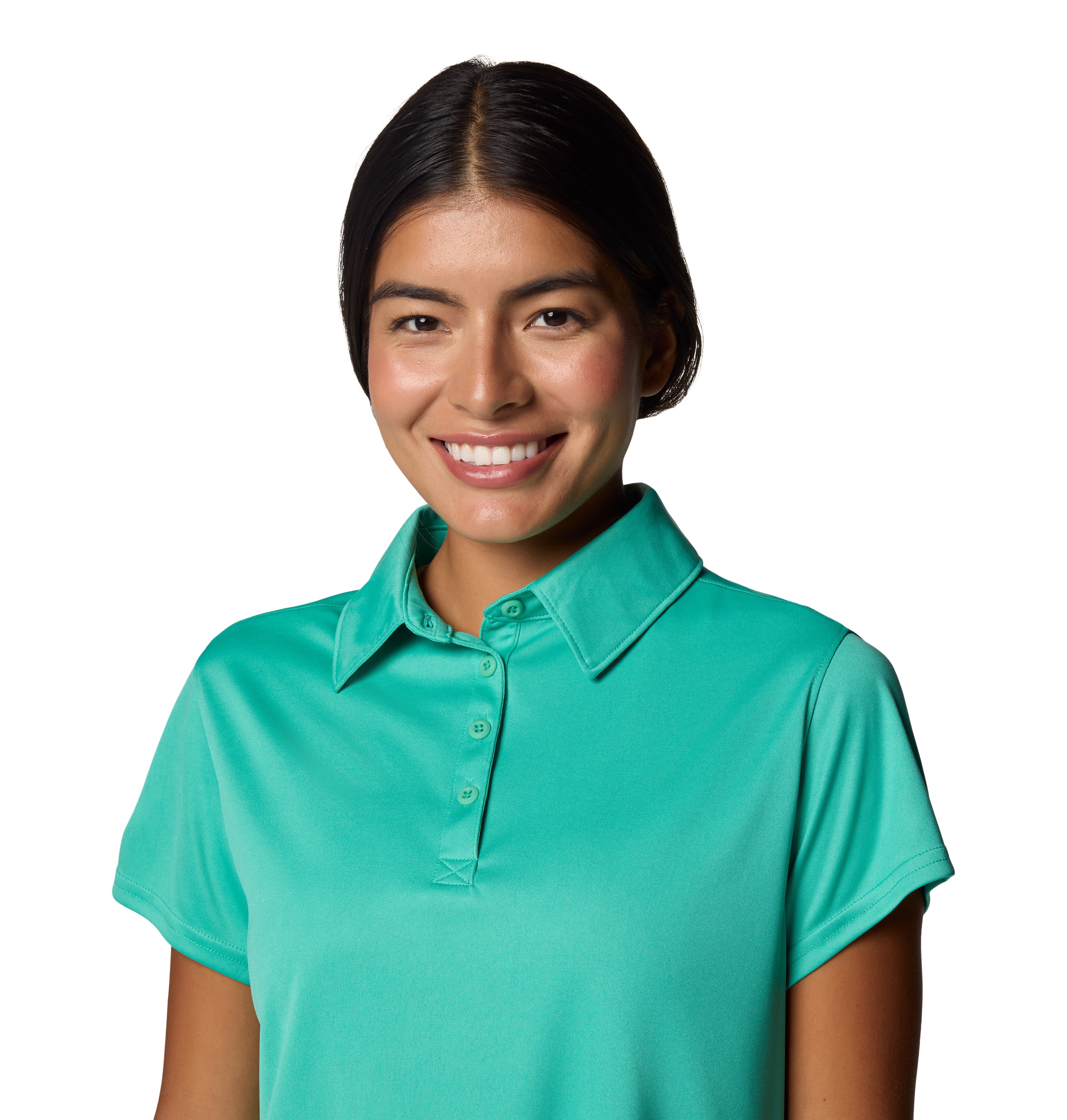 Playera tipo polo de manga corta para mujer Columbia Tidal Tee