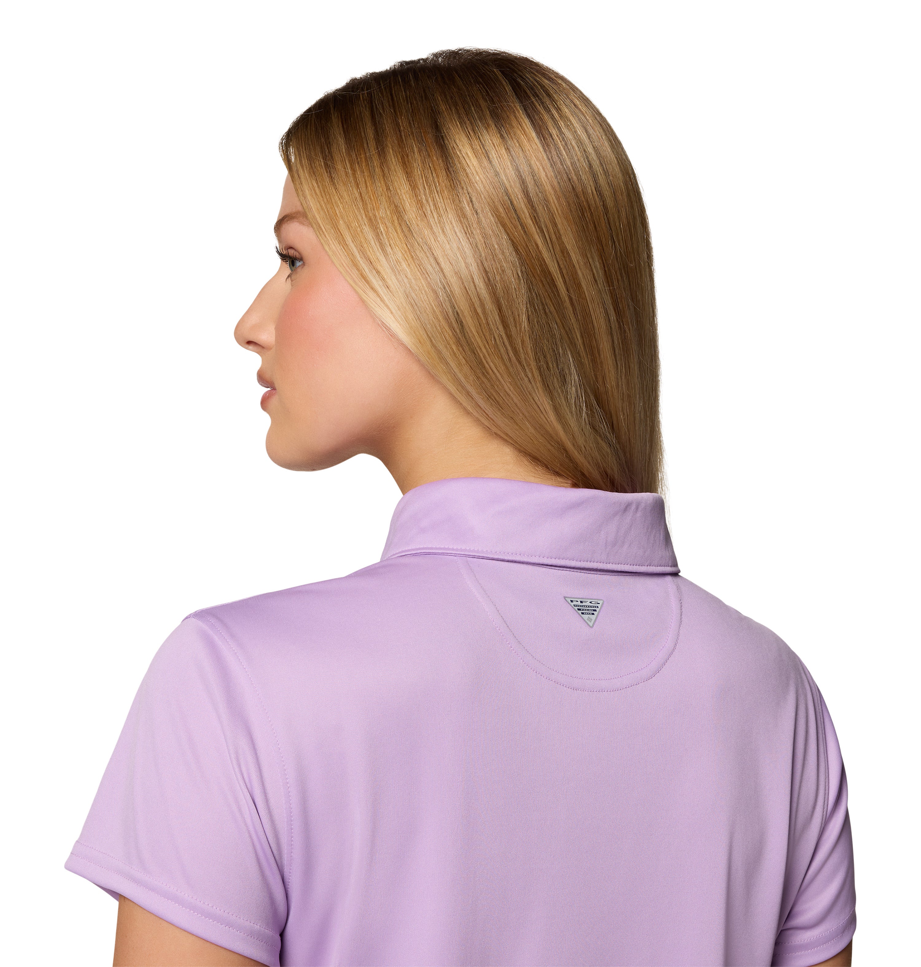 Playera tipo polo de manga corta para mujer Columbia Tidal Tee