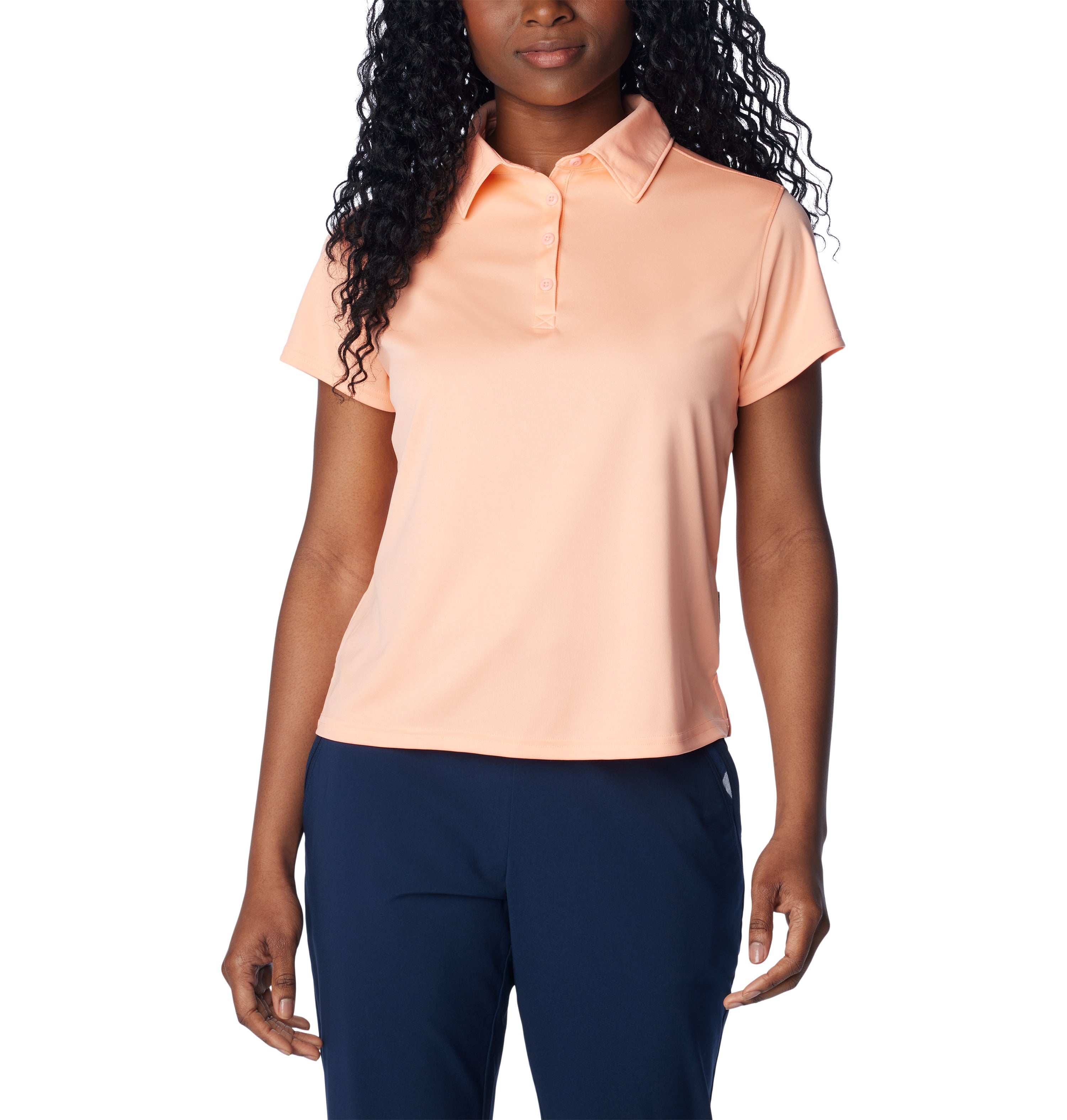 Playera tipo polo de manga corta para mujer Columbia Tidal Tee