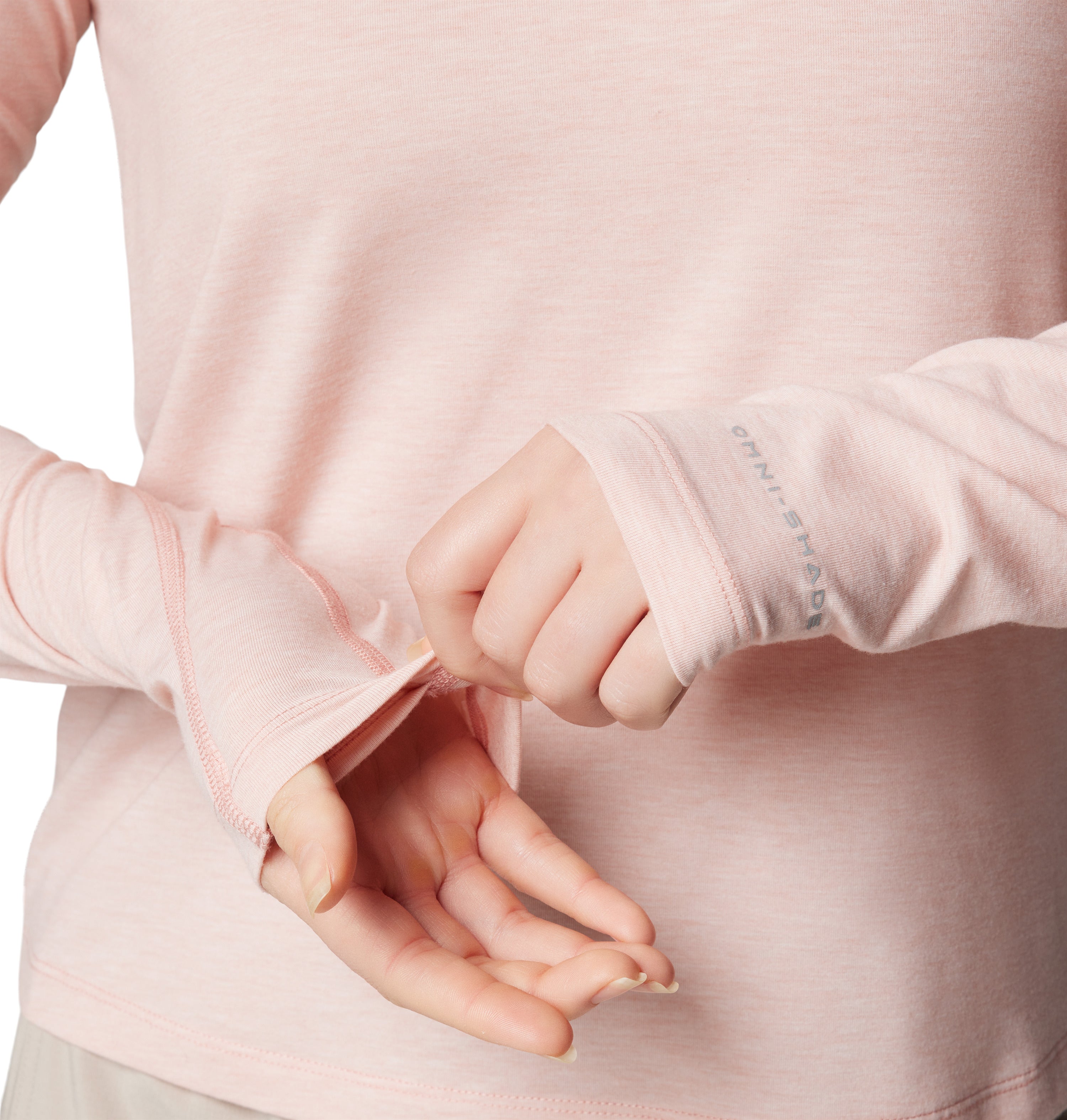 Playera manga larga para mujer Columbia PFG Uncharted Knit