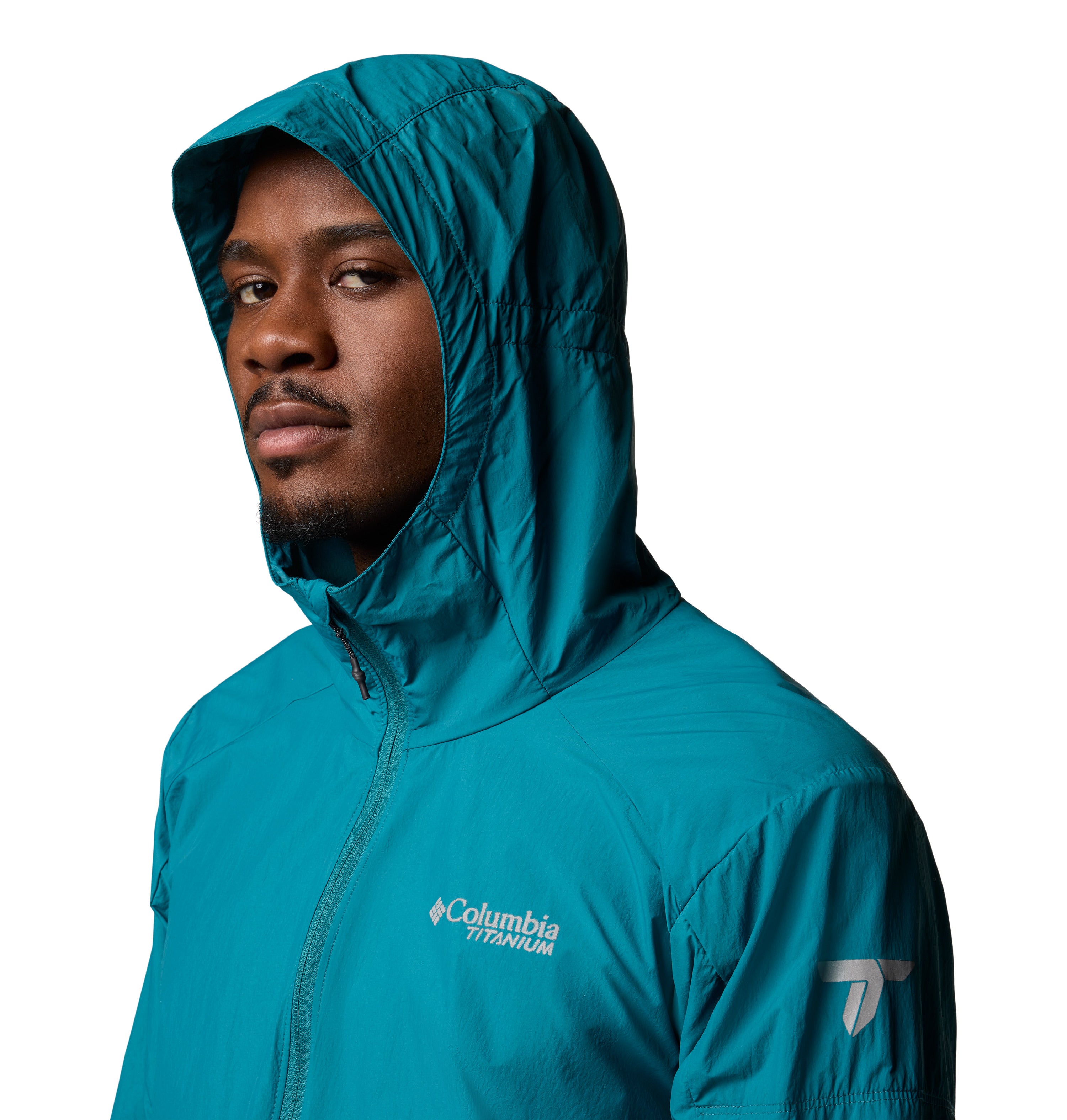 Chamarra rompevientos para hombre Columbia Loop Trail II